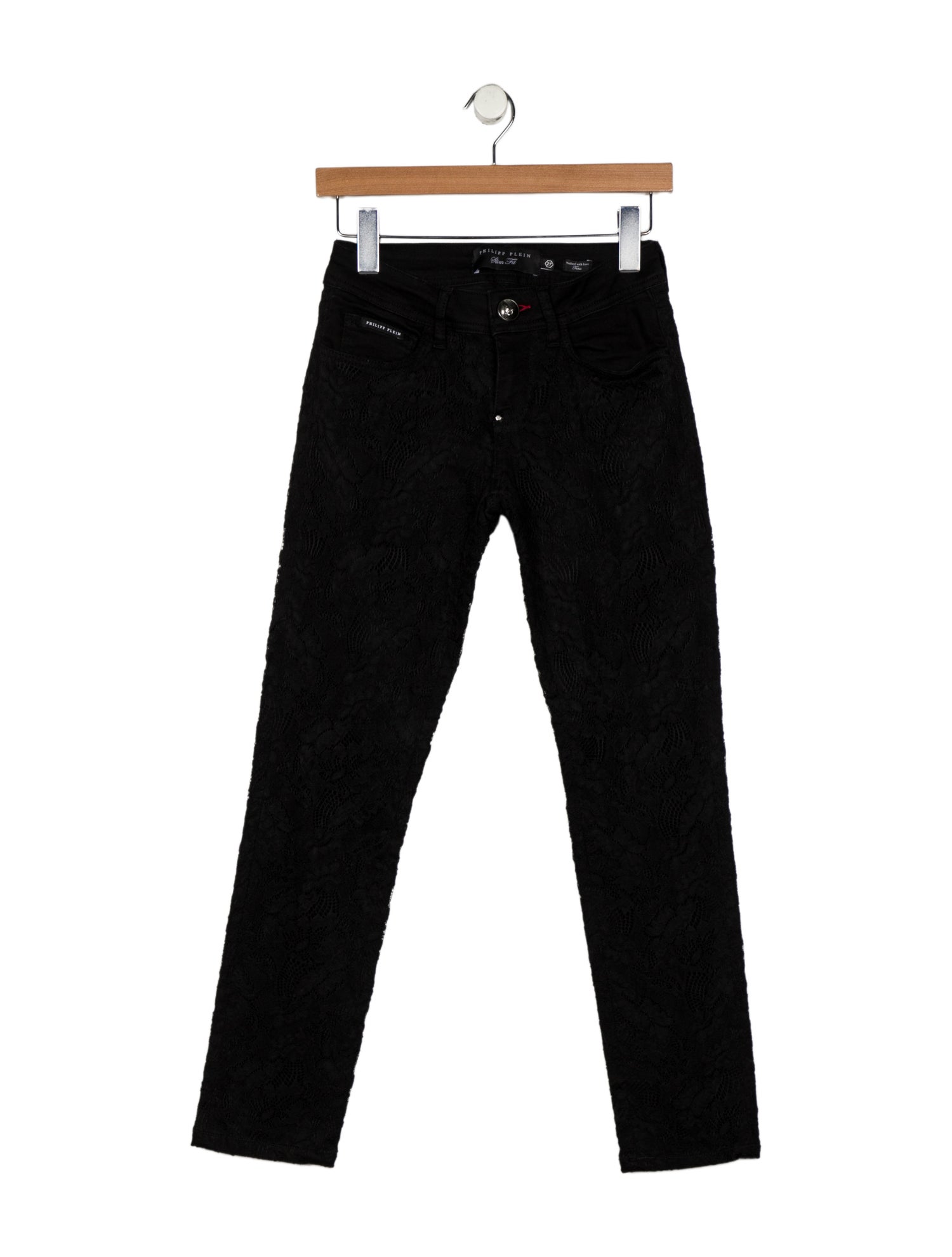 Philipp Plein Low-Rise Skinny Leg Jeans