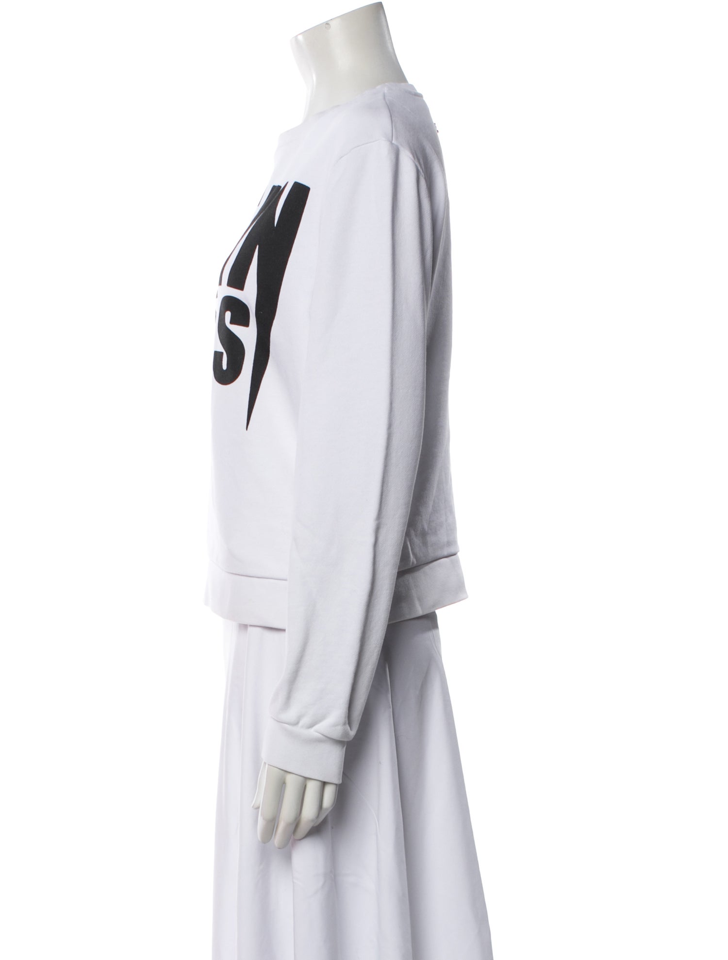 Philipp Plein Graphic Print Crew Neck Sweatshirt