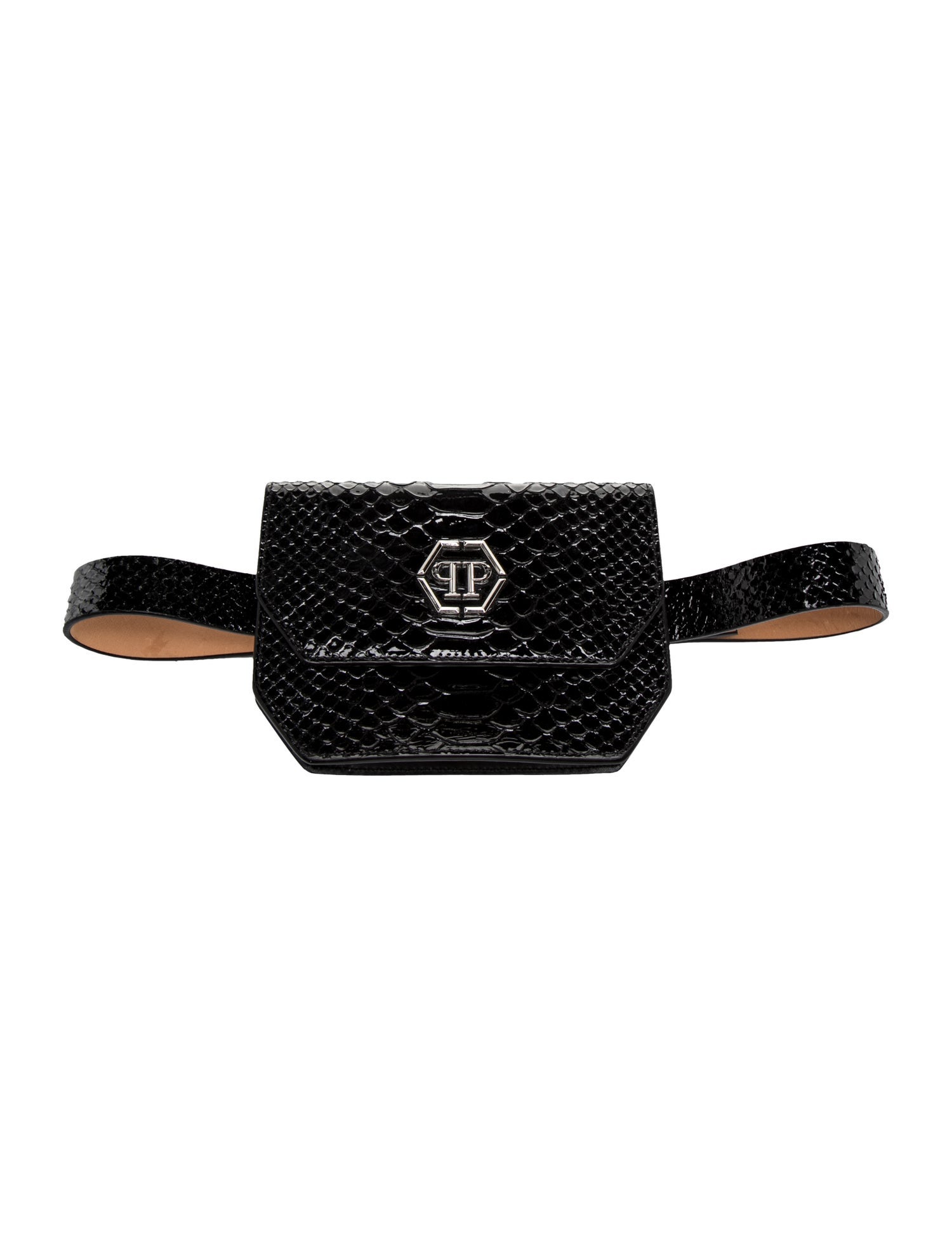 Philipp Plein Leather Belt Bag
