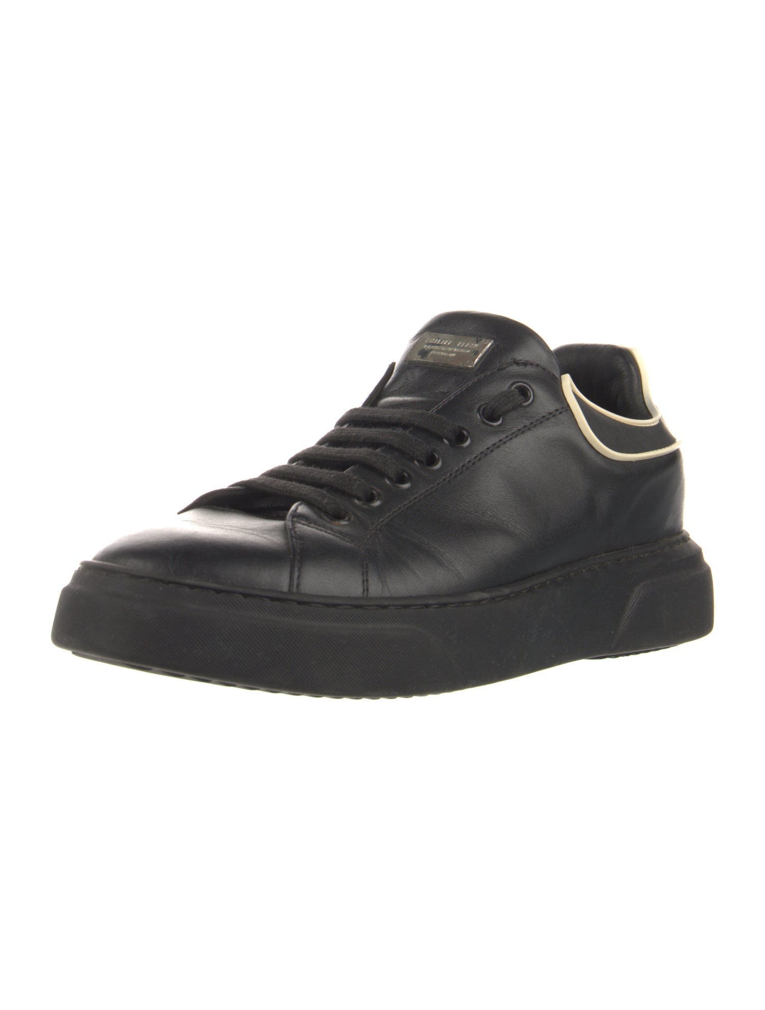 Philipp Plein Leather Sneakers