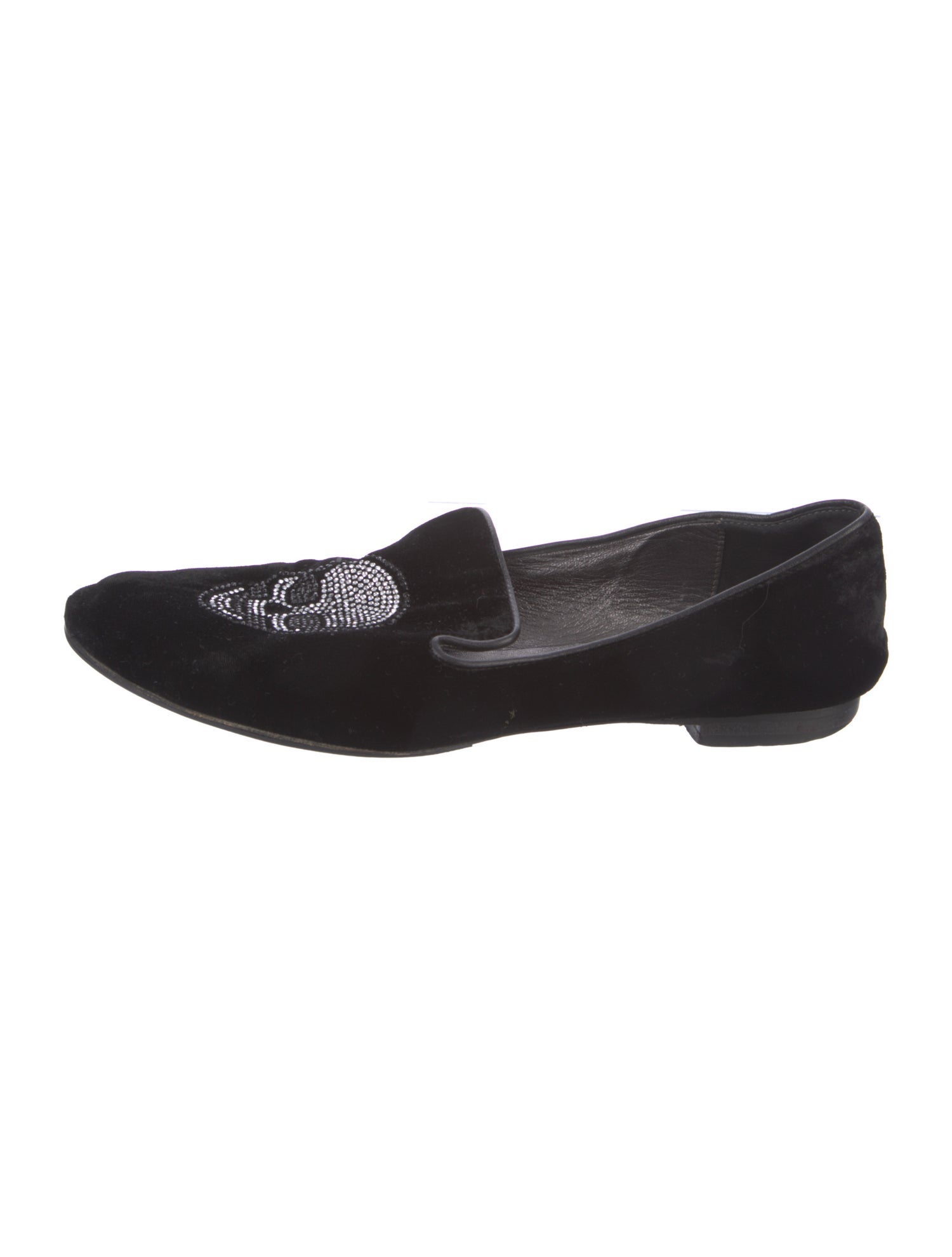 Philipp Plein Velvet Loafers