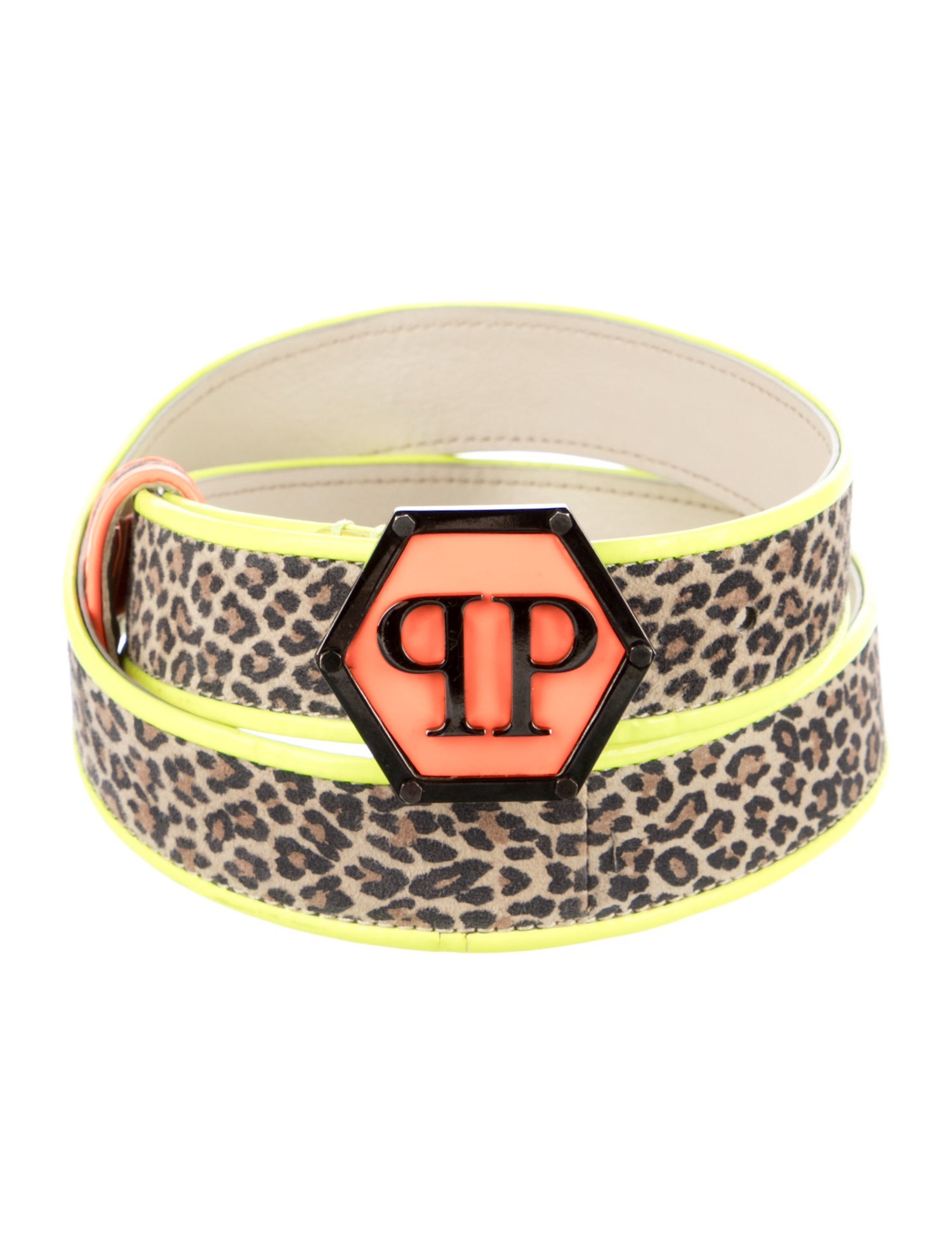 Philipp Plein Leather Belt
