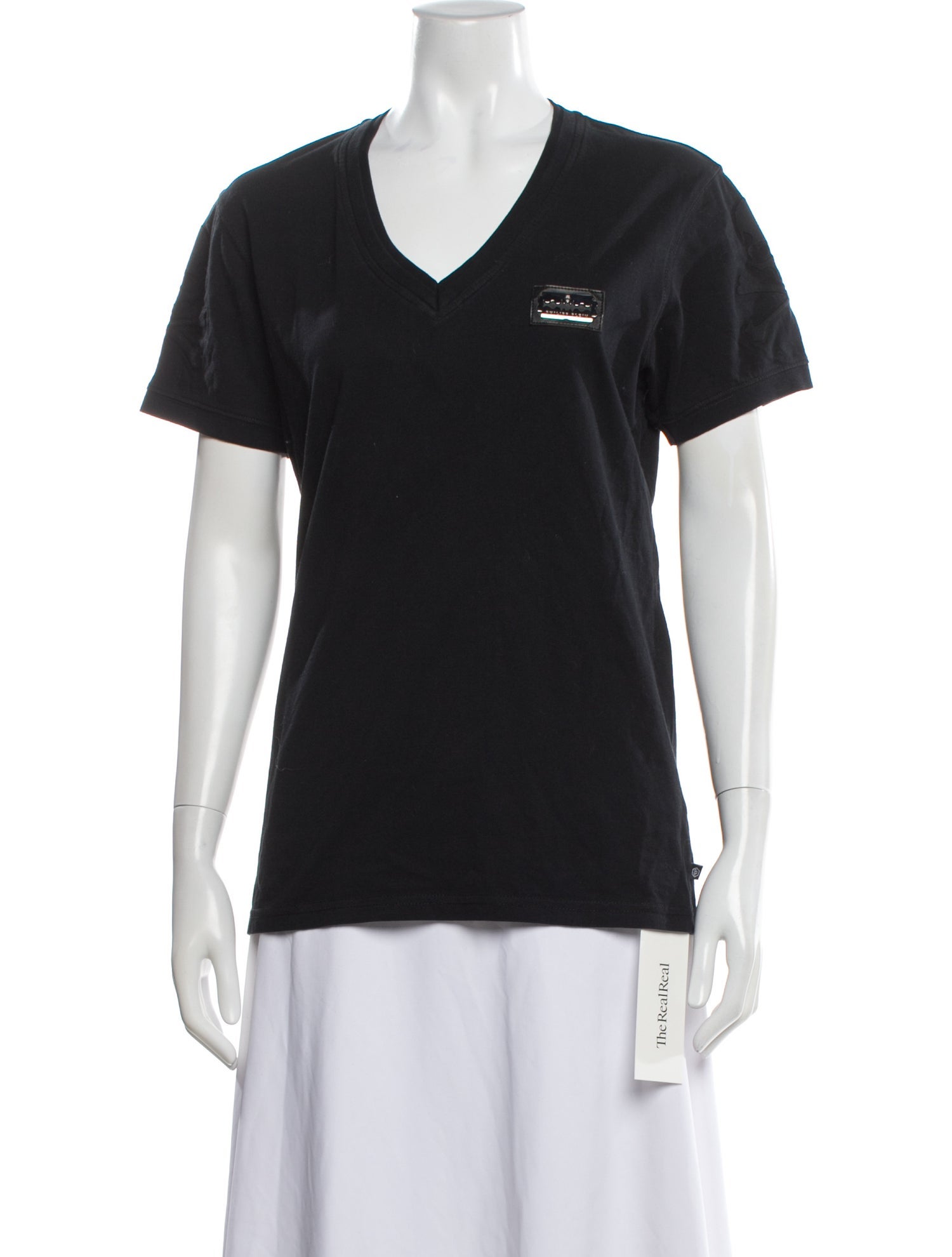 Philipp Plein V-Neck Short Sleeve T-Shirt