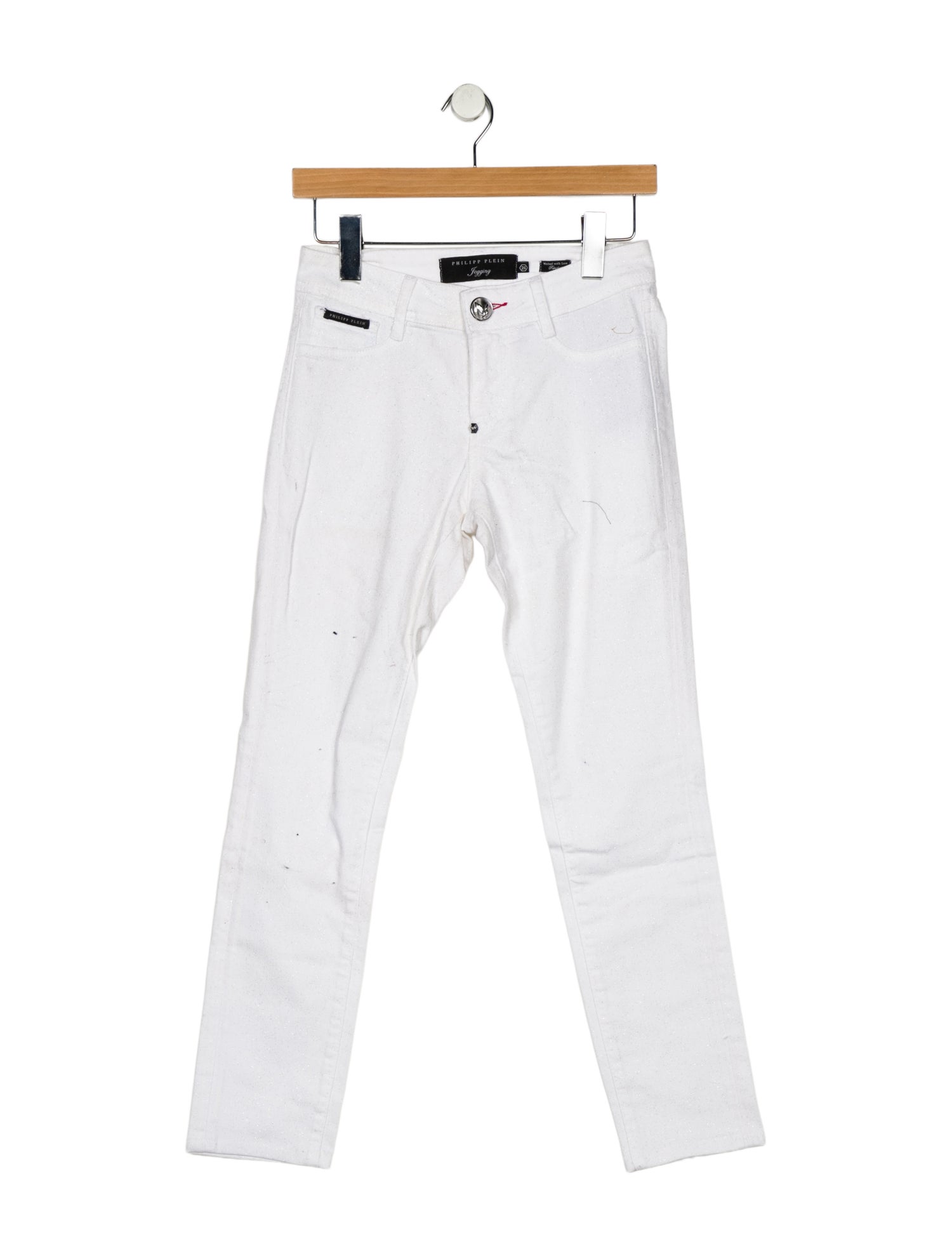 Philipp Plein Low-Rise Skinny Leg Jeans