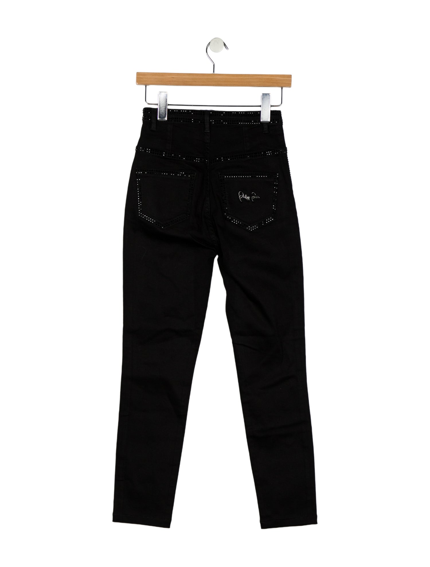 Philipp Plein High-Rise Skinny Leg Jeans