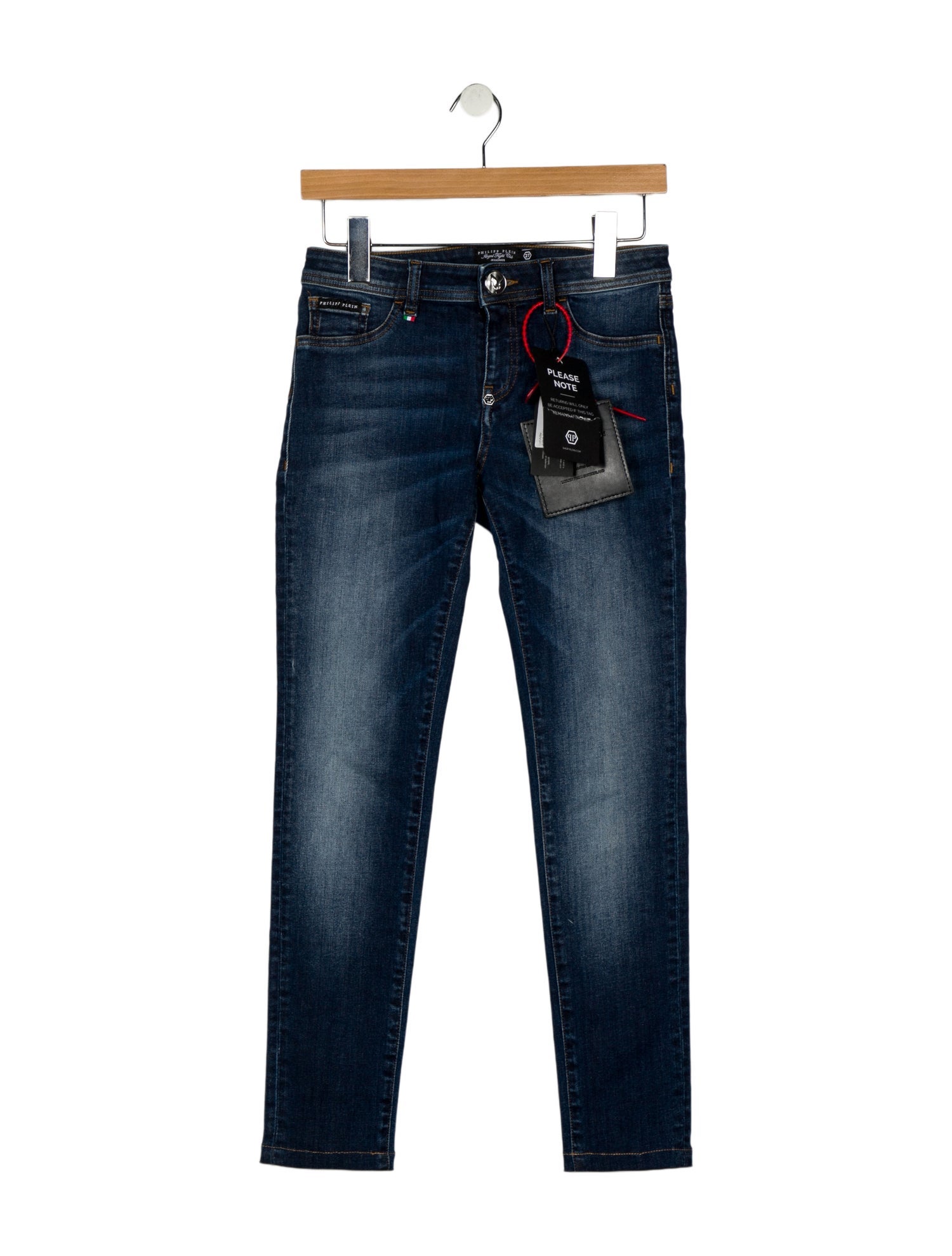 Philipp Plein Mid-Rise Skinny Leg Jeans