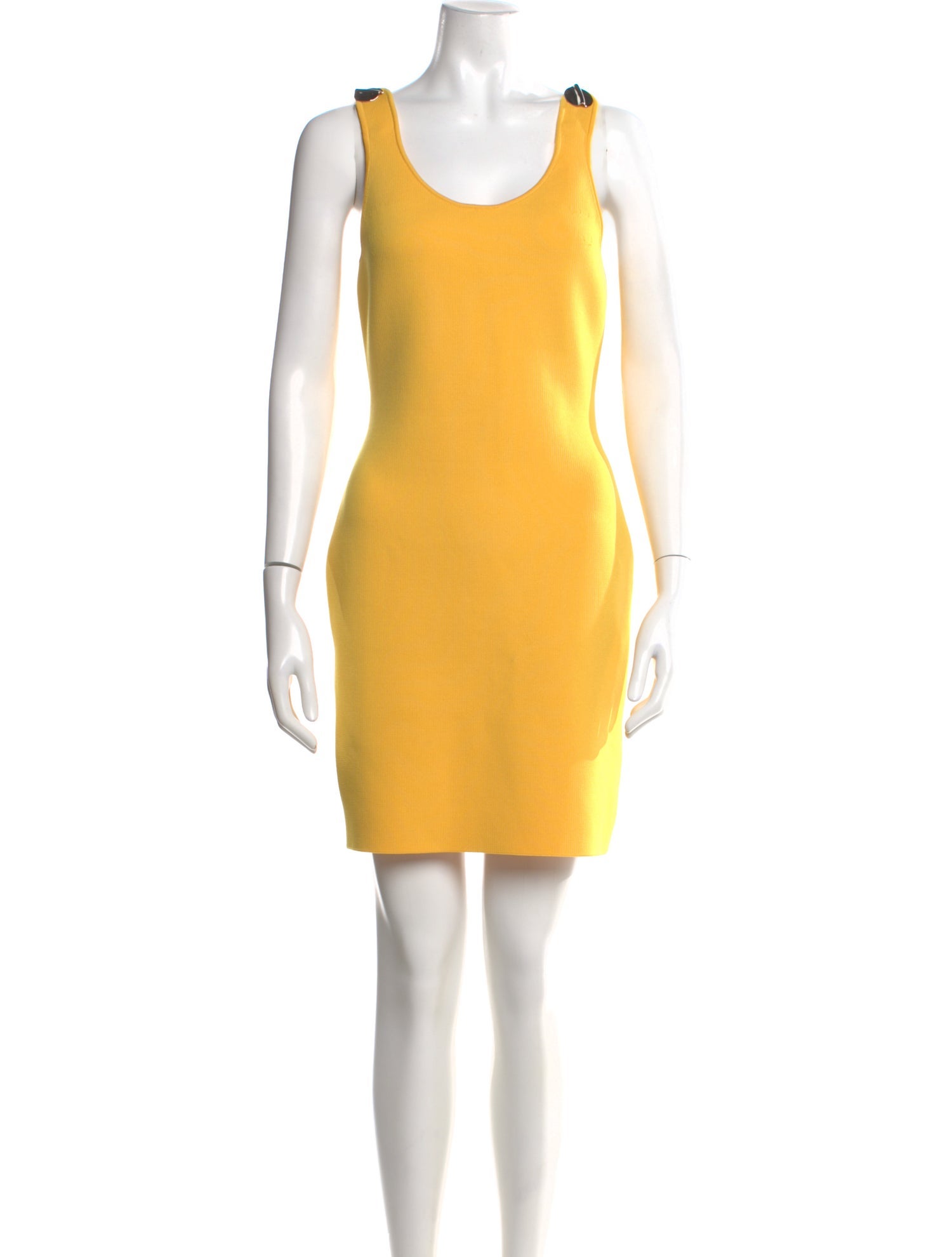 Philipp Plein Scoop Neck Mini Dress