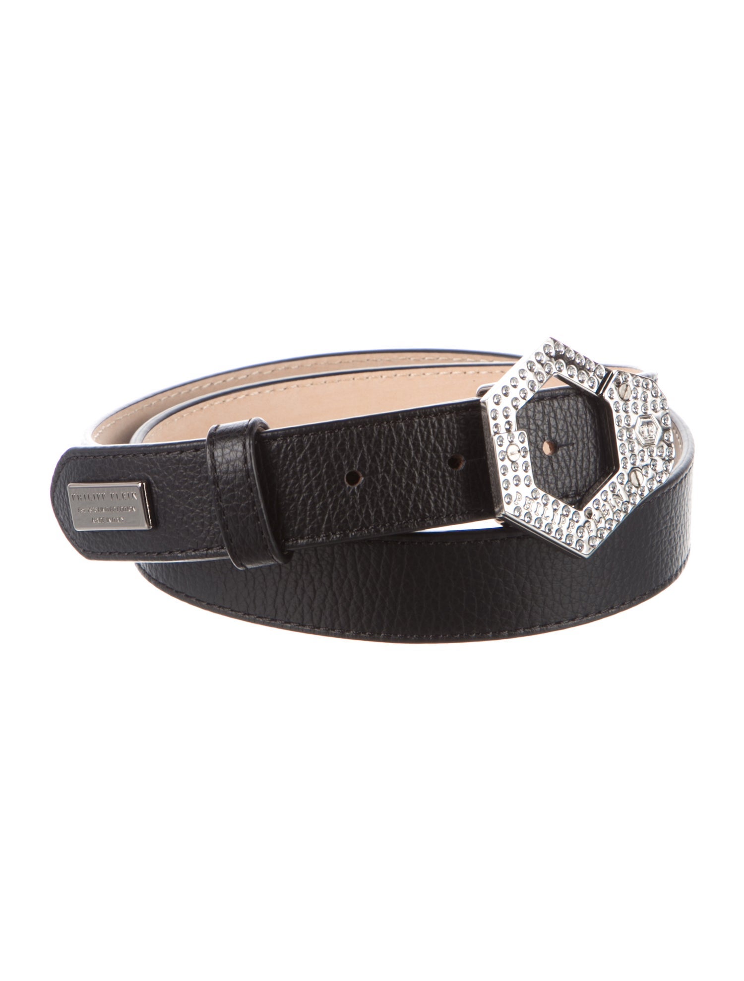 Philipp Plein Leather Belt