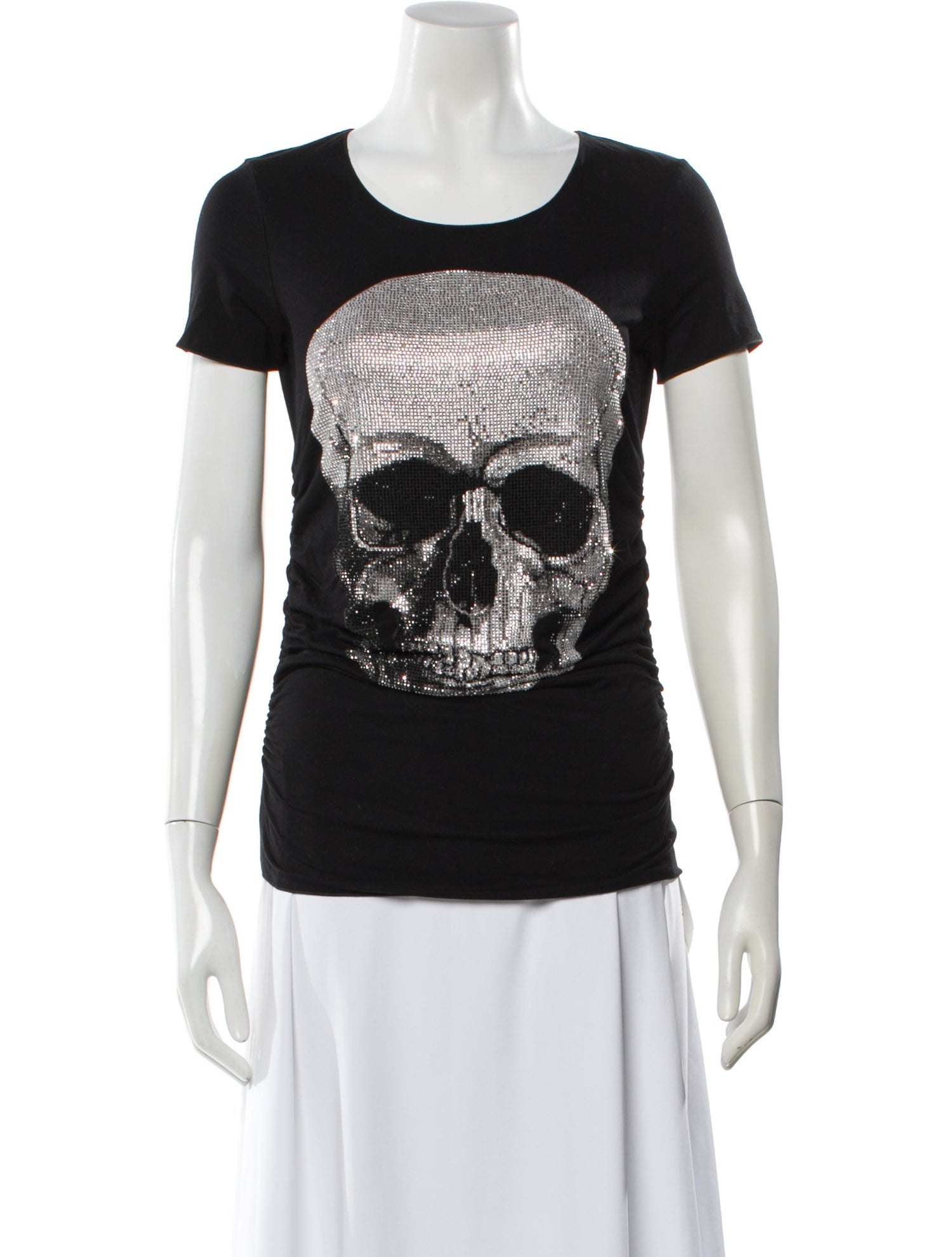 Philipp Plein Graphic Print Crew Neck T-Shirt