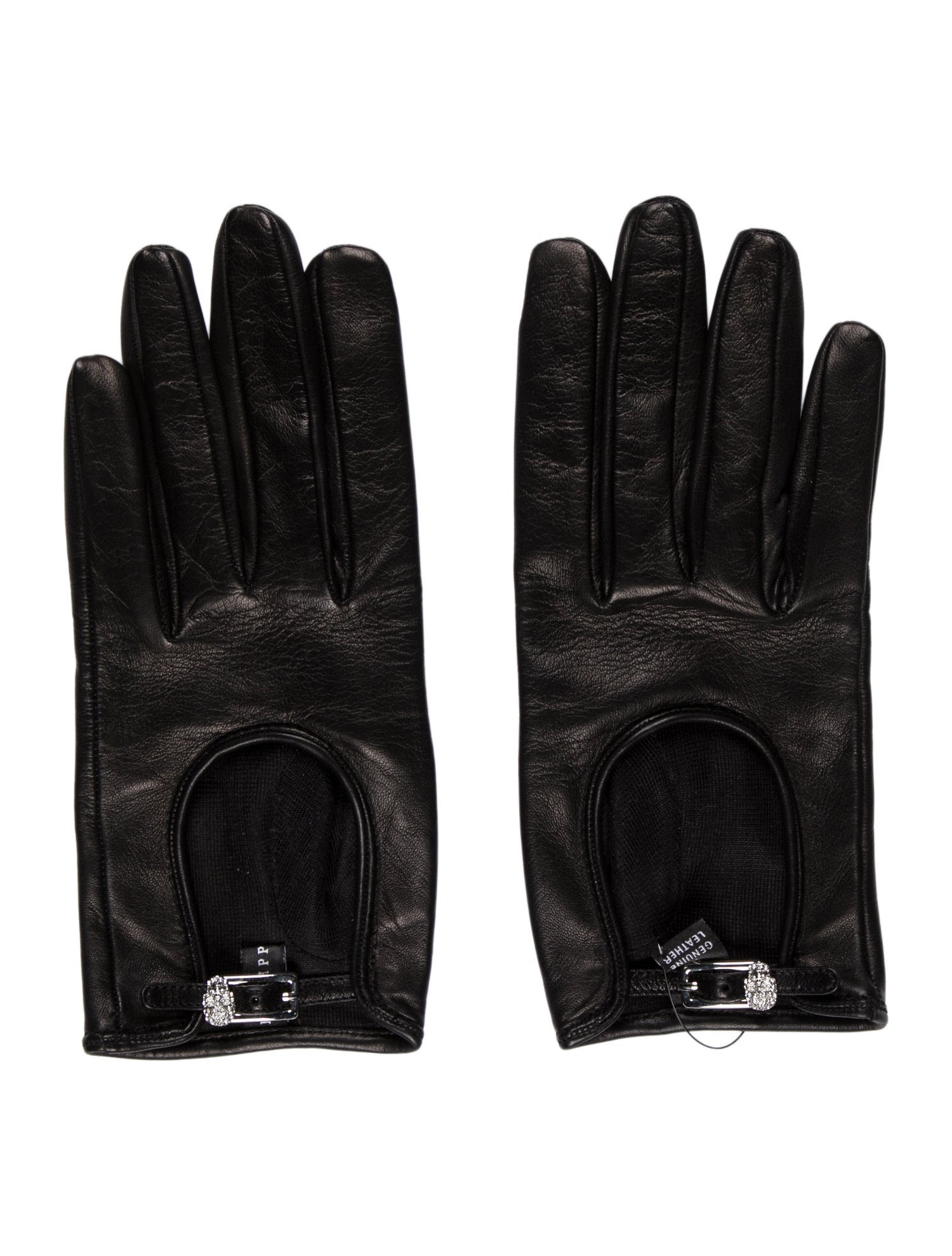 Philipp Plein Gloves leather
