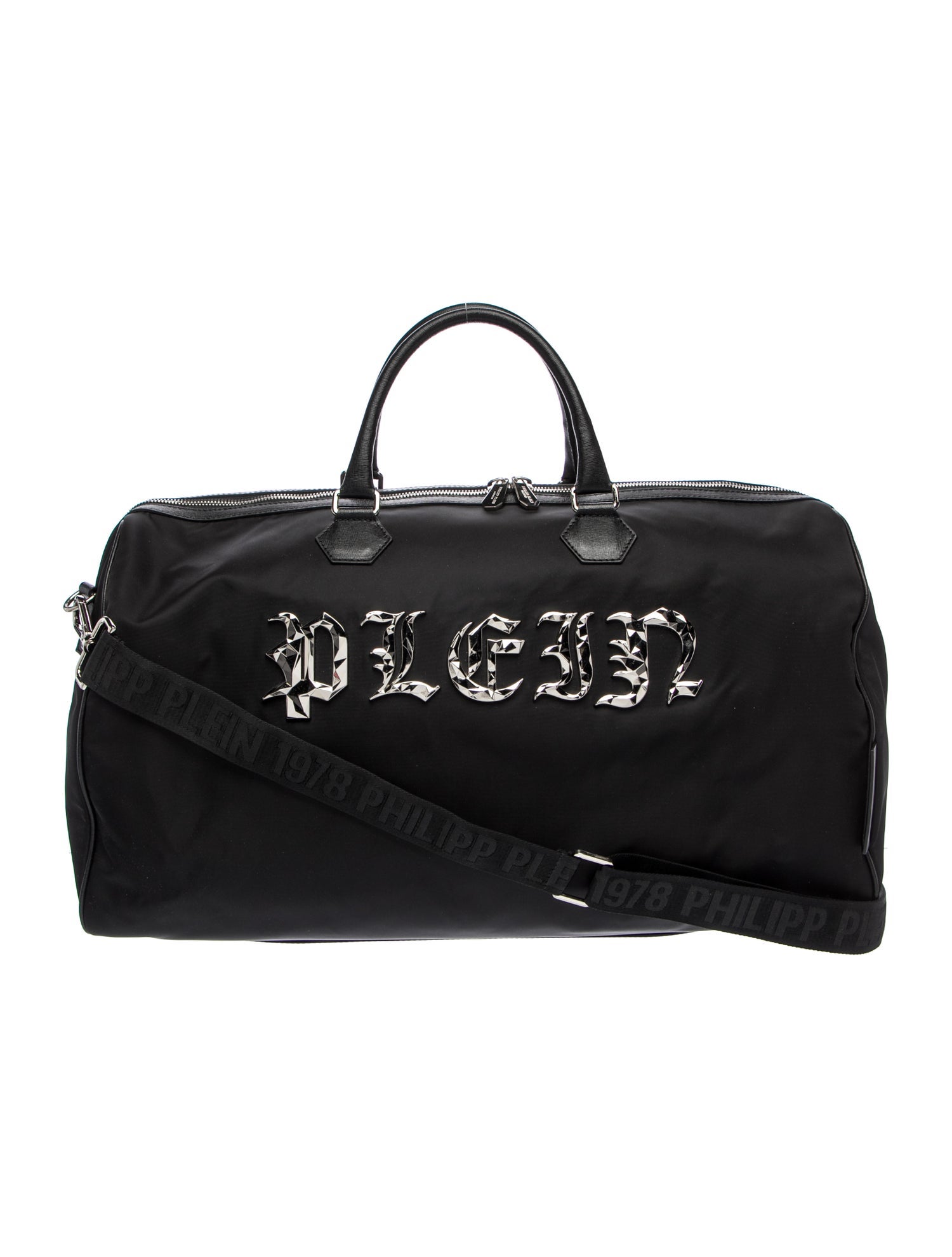 Philipp Plein Nylon Weekender Bag