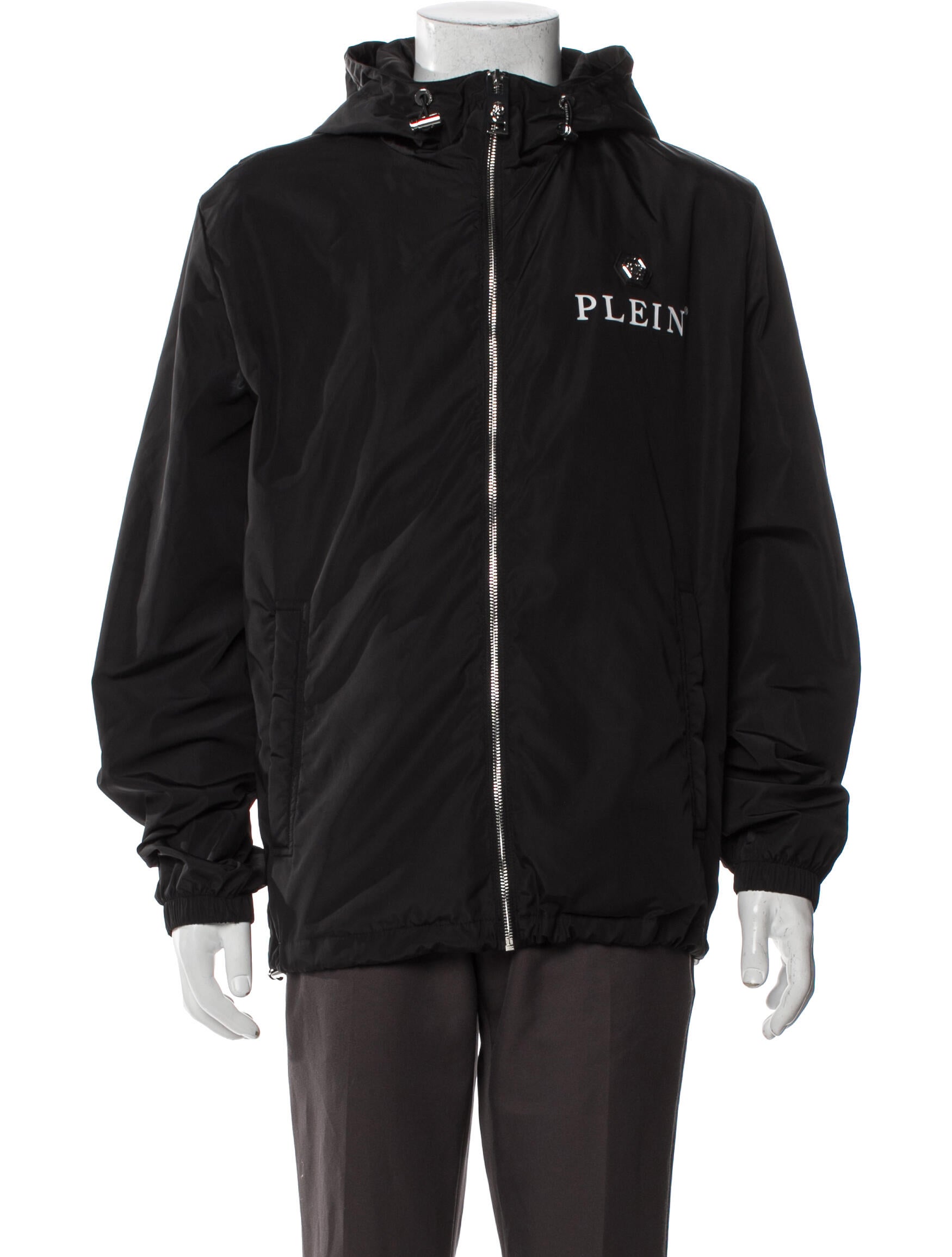 Philipp Plein Graphic Print Windbreaker