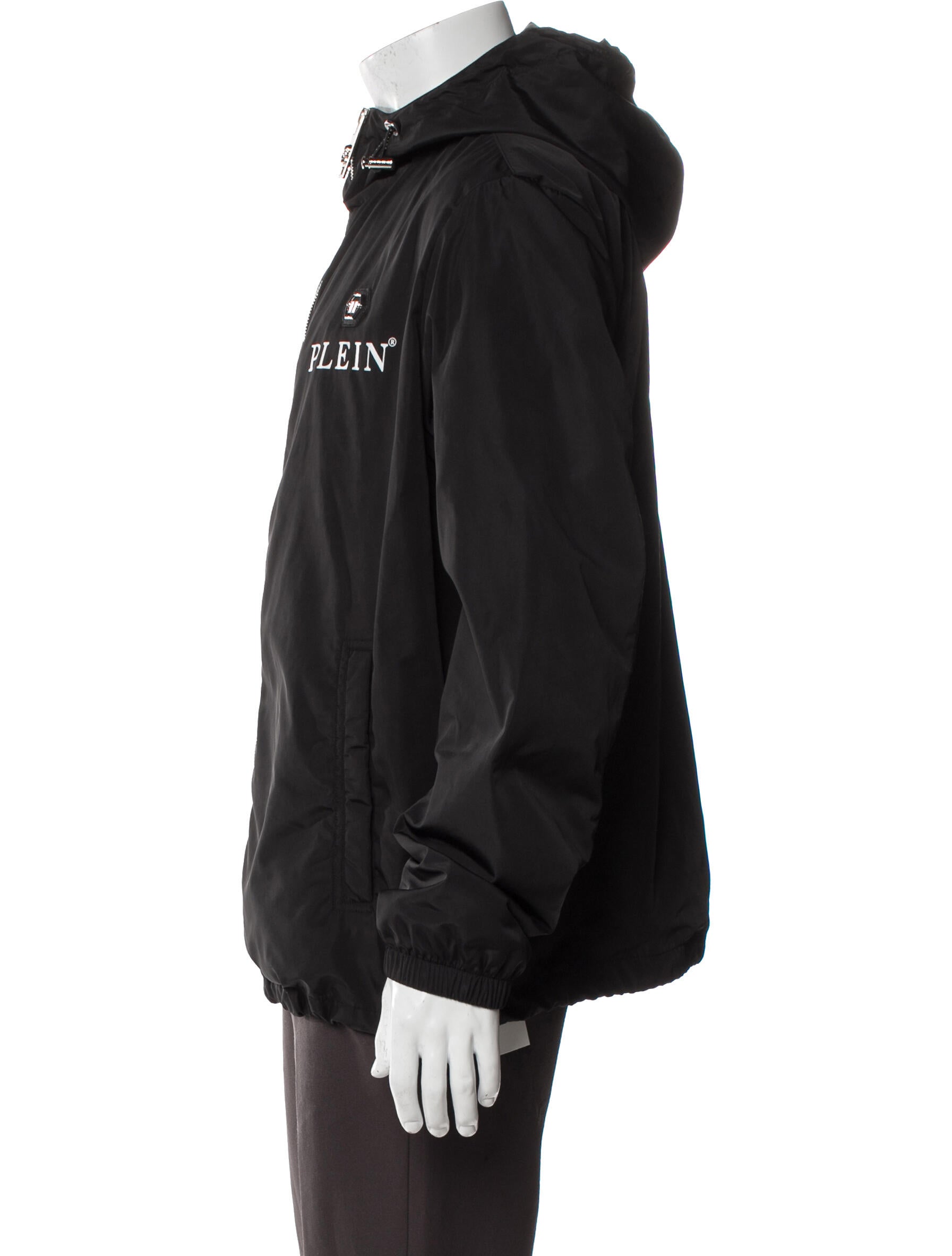 Philipp Plein Graphic Print Windbreaker
