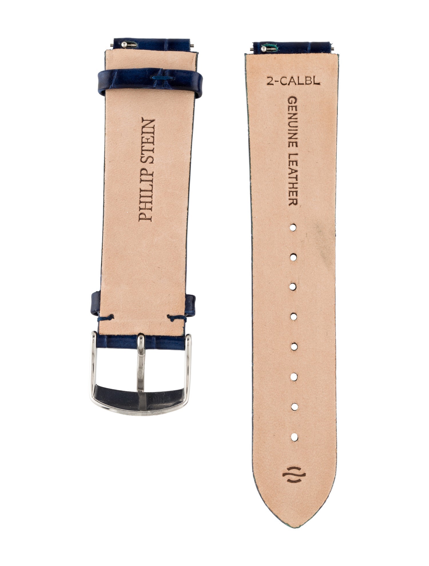 Philip Stein 18mm Leather Watch Strap