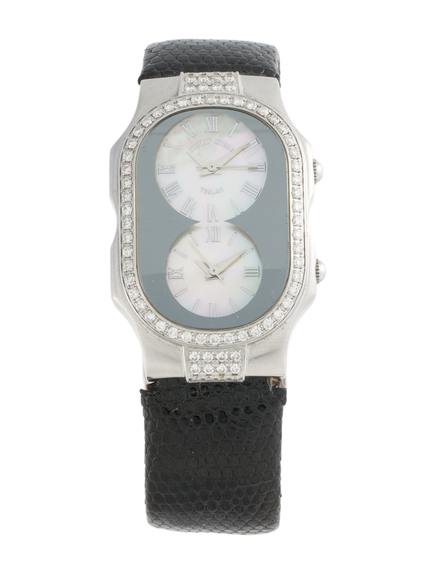 Philip Stein Classic Diamond Teslar Watch
