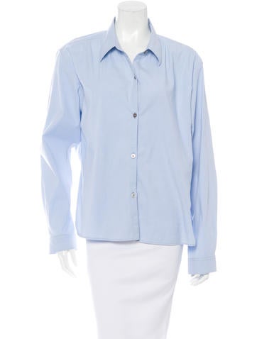 Piazza Sempione Long Sleeve Button-Up Shirt