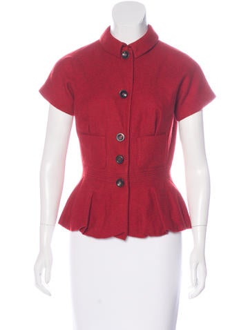 Piazza Sempione Cashmere Short Sleeve Jacket