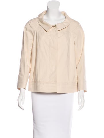 Piazza Sempione Collared Button-Up Jacket