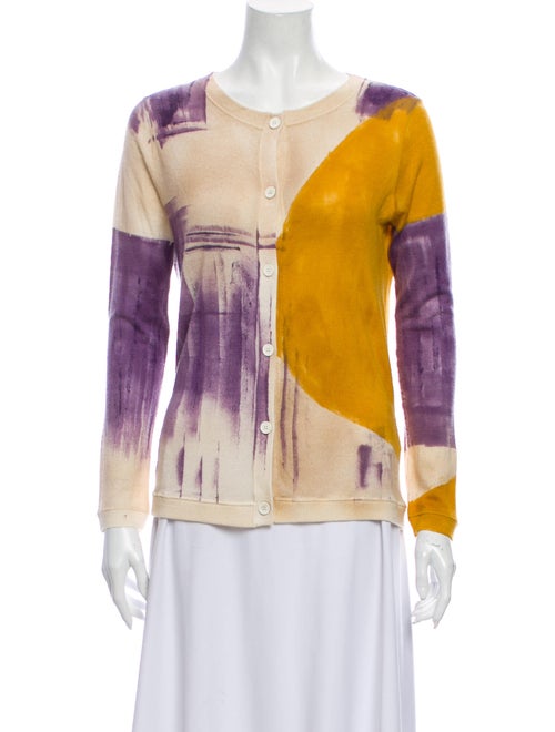 Piazza Sempione Cashmere Tie-Dye Print Sweater Ora