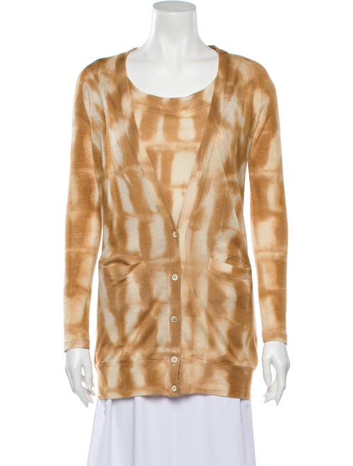 Piazza Sempione Cashmere Tie-Dye Print Sweater