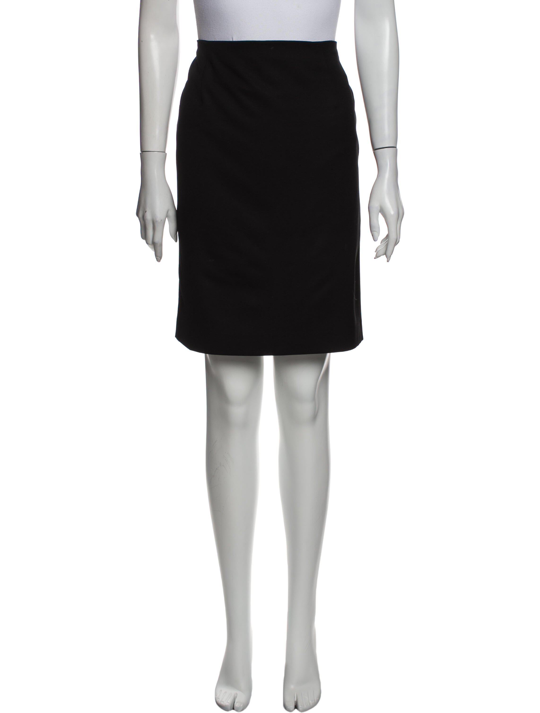 Piazza Sempione Wool Knee-Length Skirt