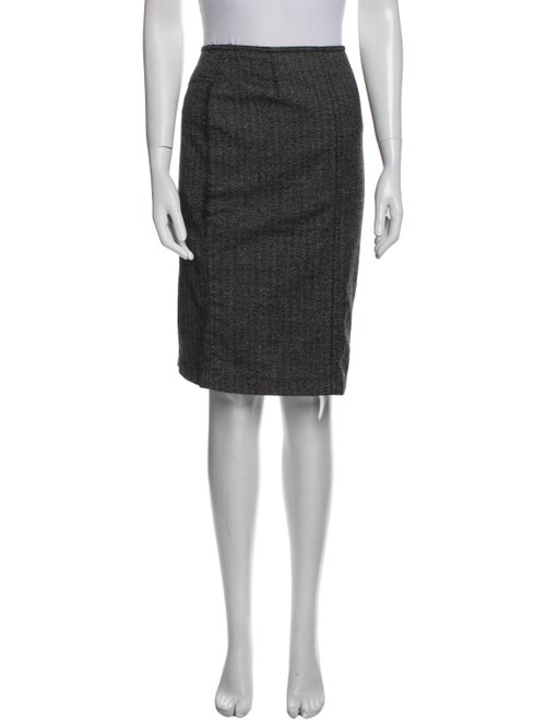 Piazza Sempione Virgin Wool Knee-Length Skirt