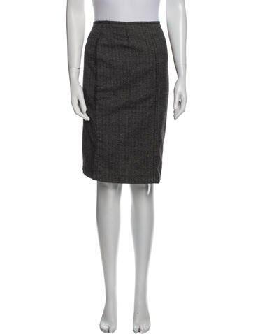 Piazza Sempione Skirts Virgin Wool Knee-Length Skirt Us6, It42 | M