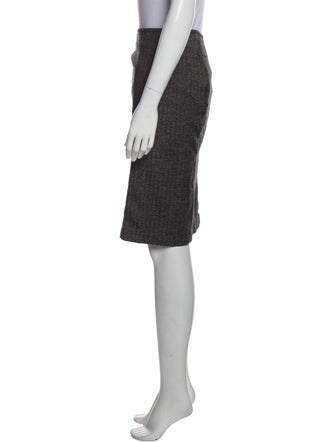 Piazza Sempione Virgin Wool Knee-Length Skirt