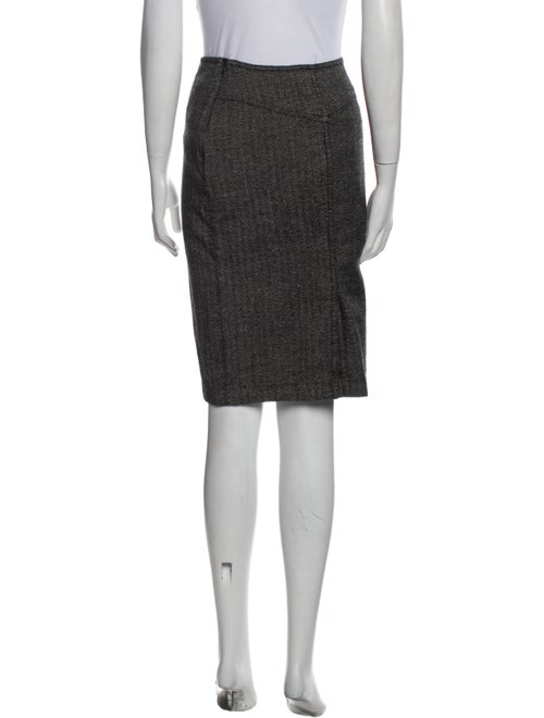 Piazza Sempione Virgin Wool Knee-Length Skirt