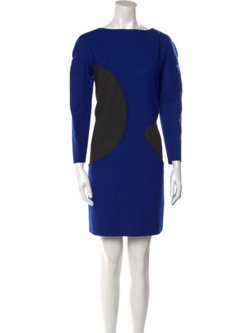 Piazza Sempione Dresses Colorblock Pattern Mini Dress Us4, It40 | S