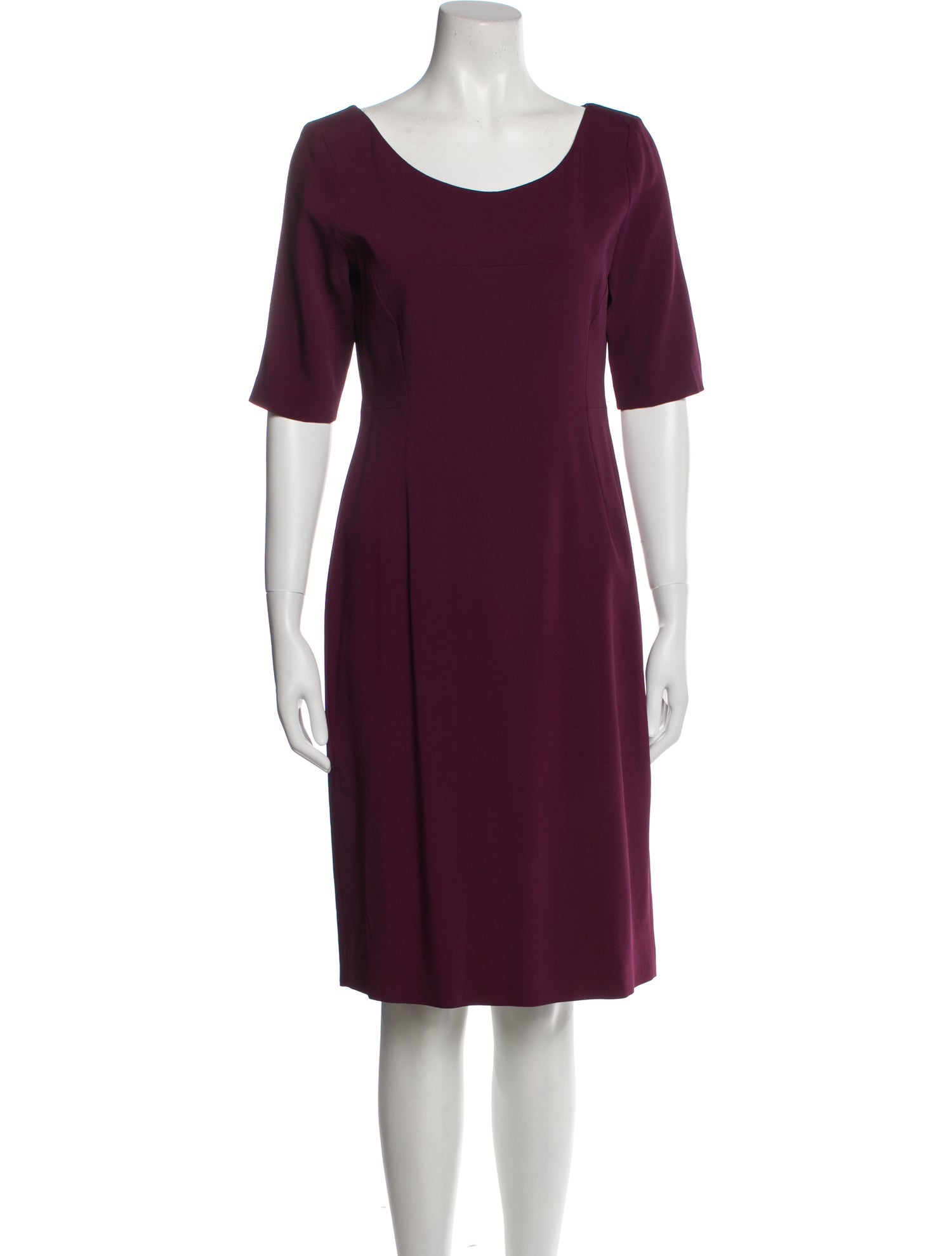Piazza Sempione Scoop Neck Knee-Length Dress w/ Tags