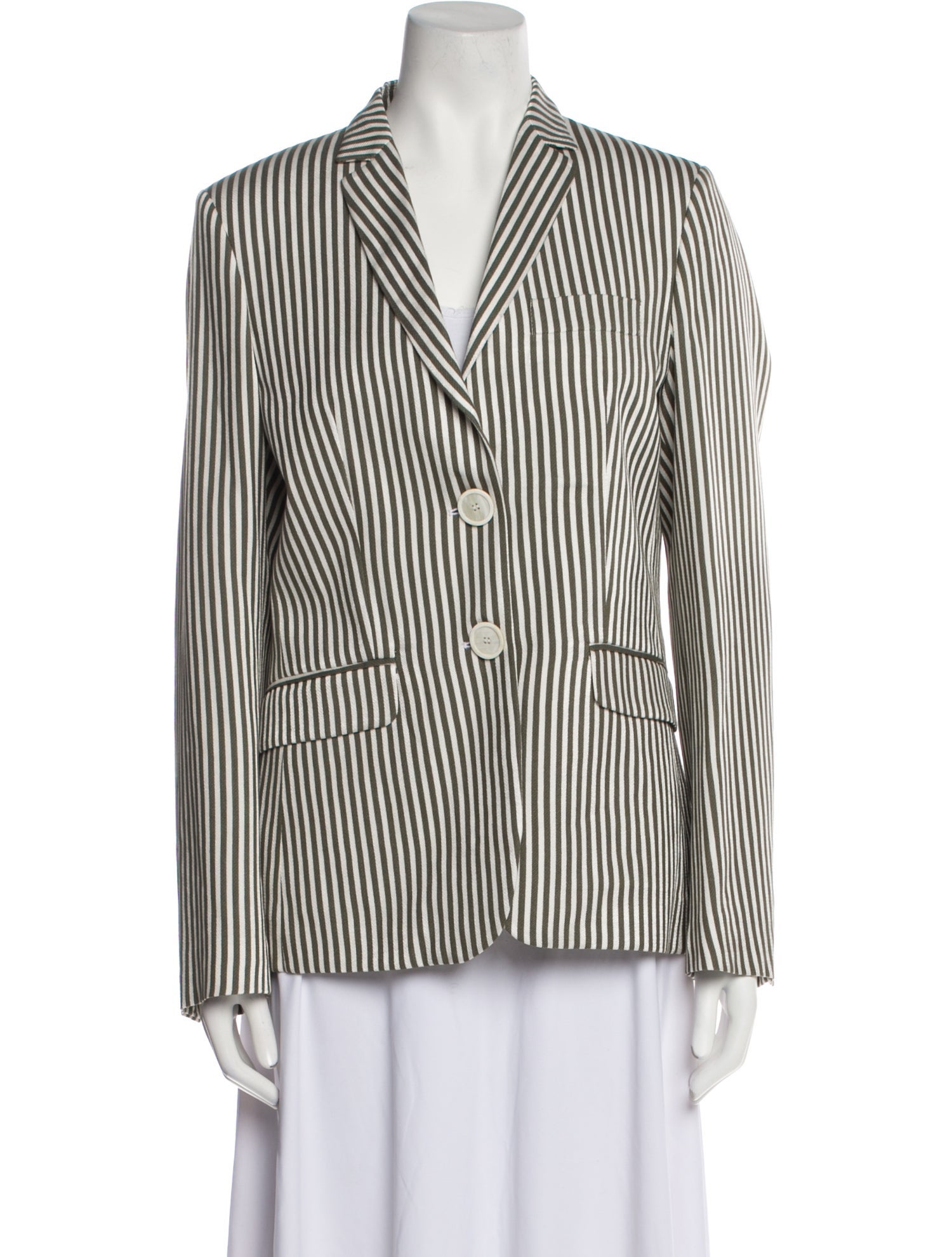 Piazza Sempione Striped Blazer