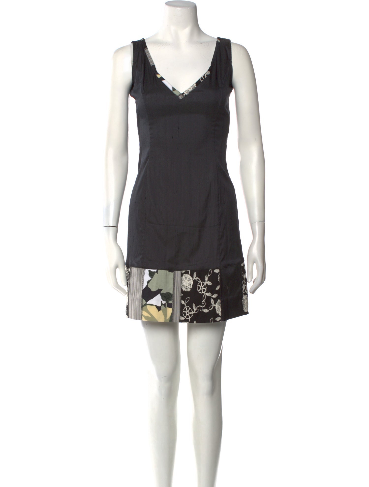 Piazza Sempione Silk Mini Dress