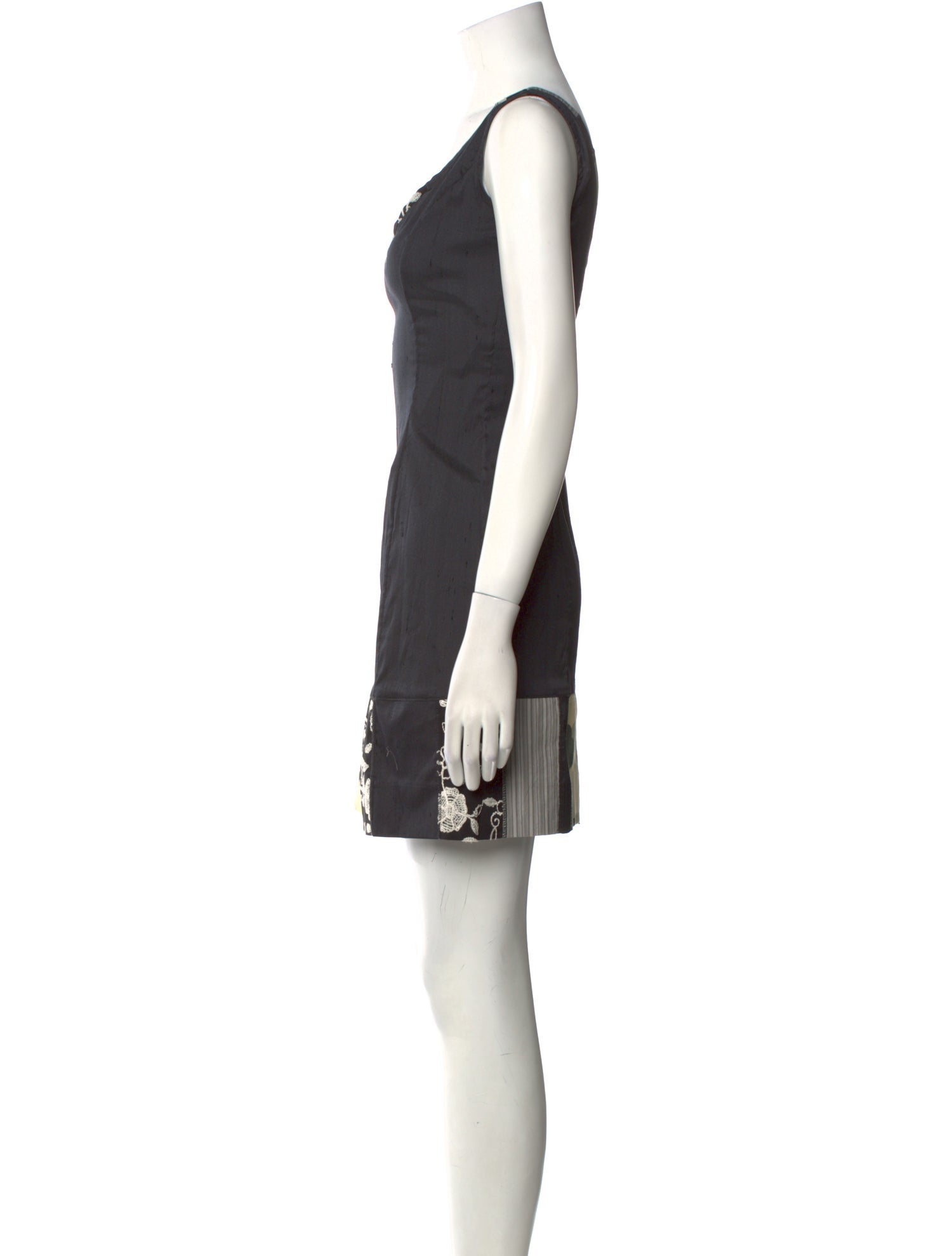 Piazza Sempione Silk Mini Dress