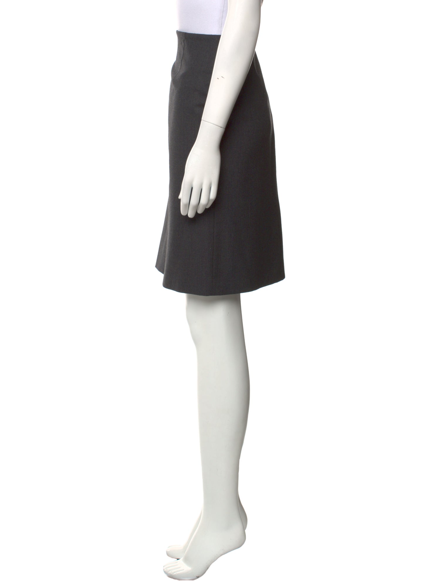 Piazza Sempione Wool Knee-Length Skirt