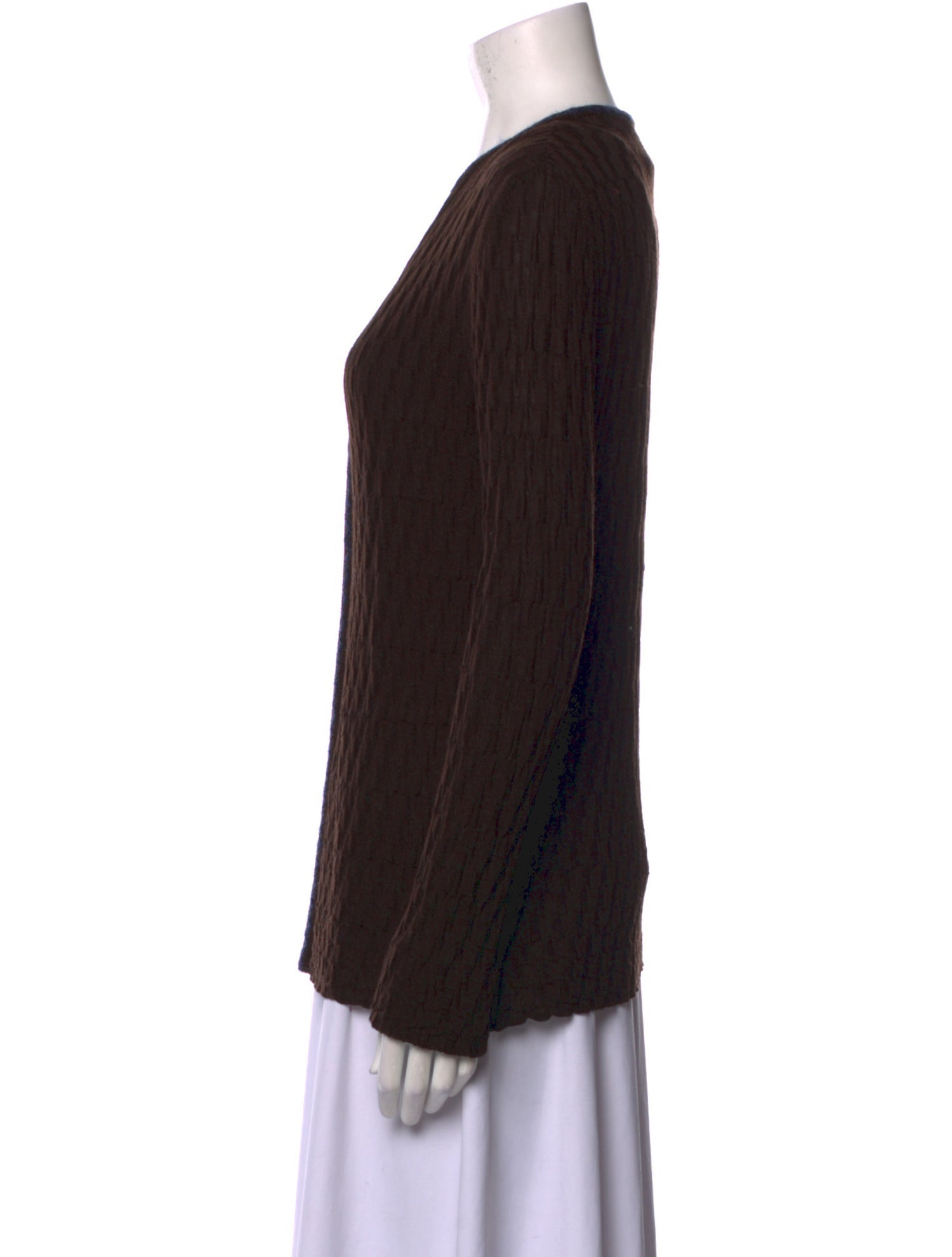 Piazza Sempione Wool Scoop Neck Sweater