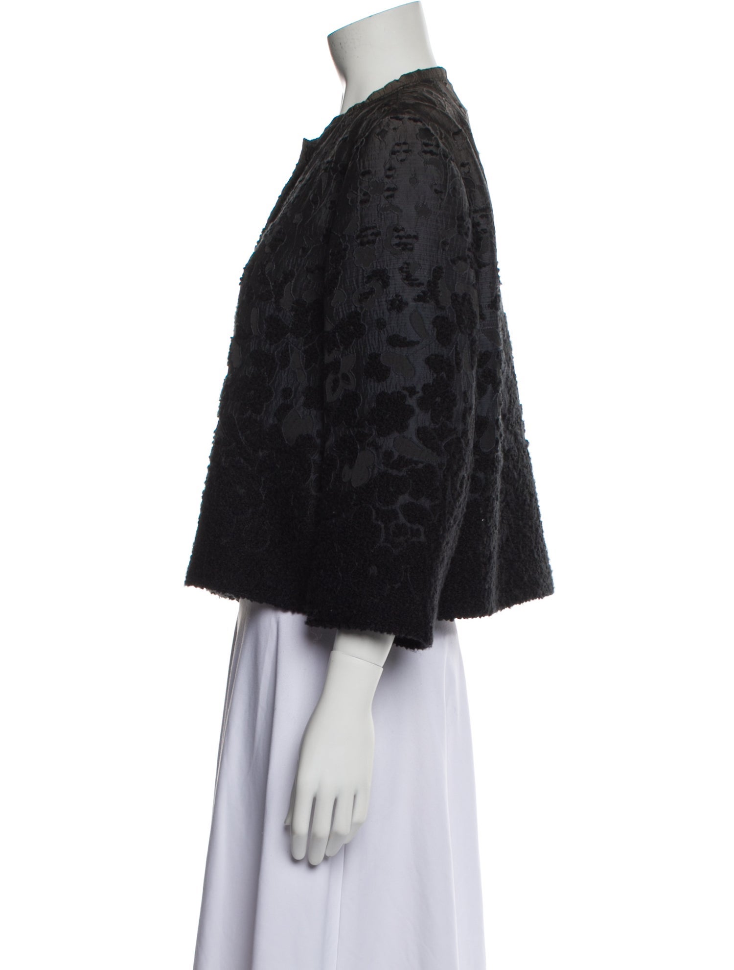 Piazza Sempione Vintage Tweed Pattern Evening Jacket