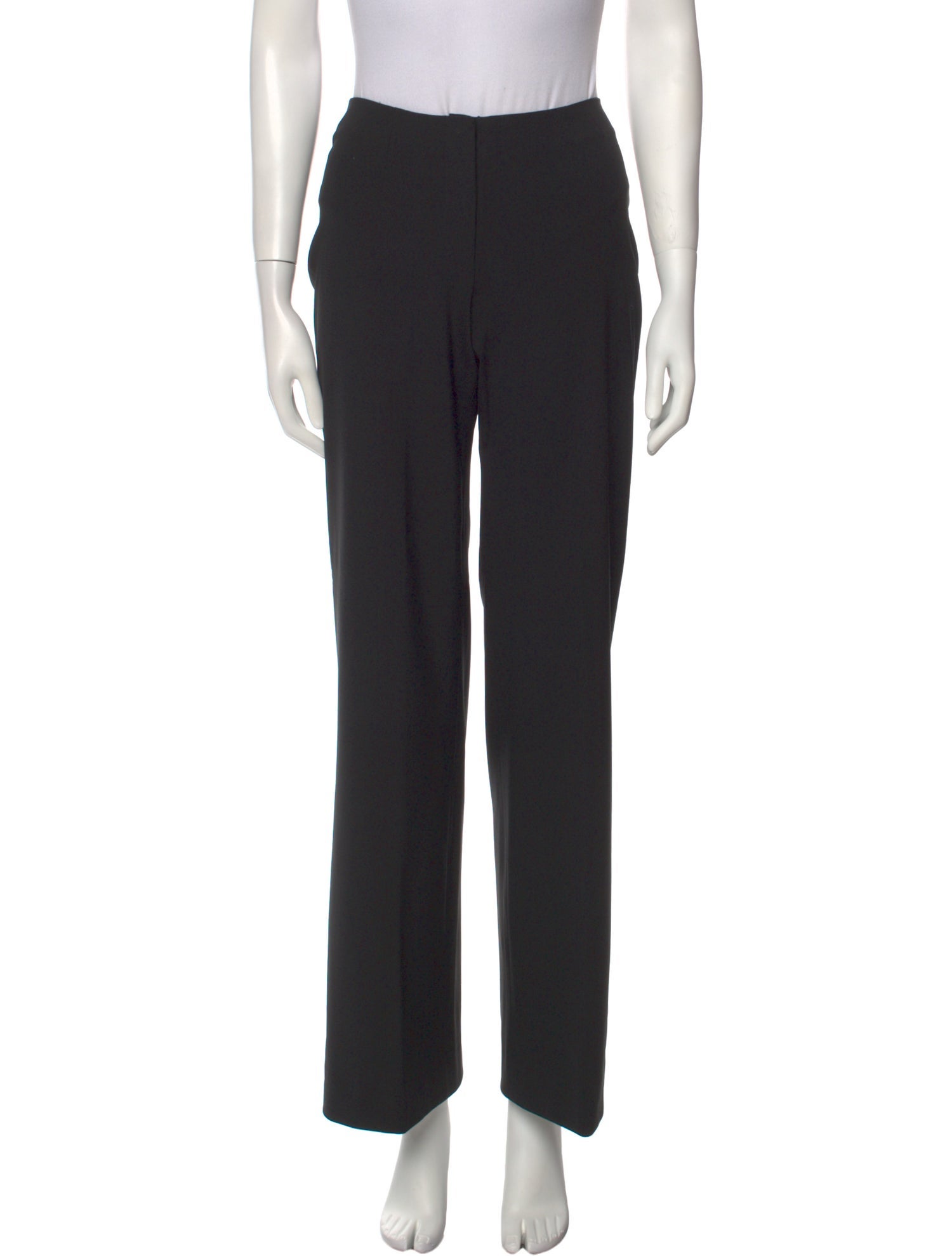Piazza Sempione Virgin Wool Straight Leg Pants