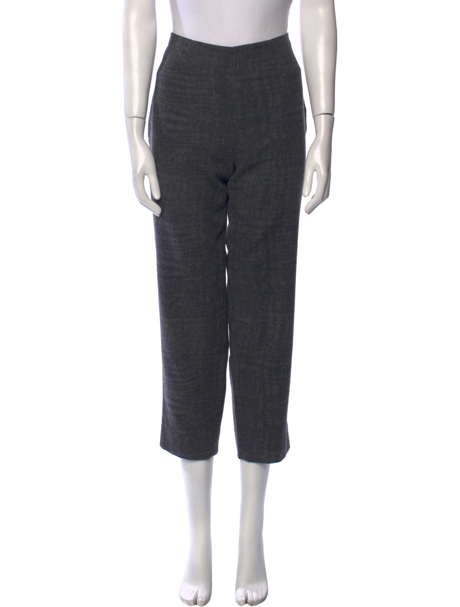 Piazza Sempione Wool Straight Leg Pants