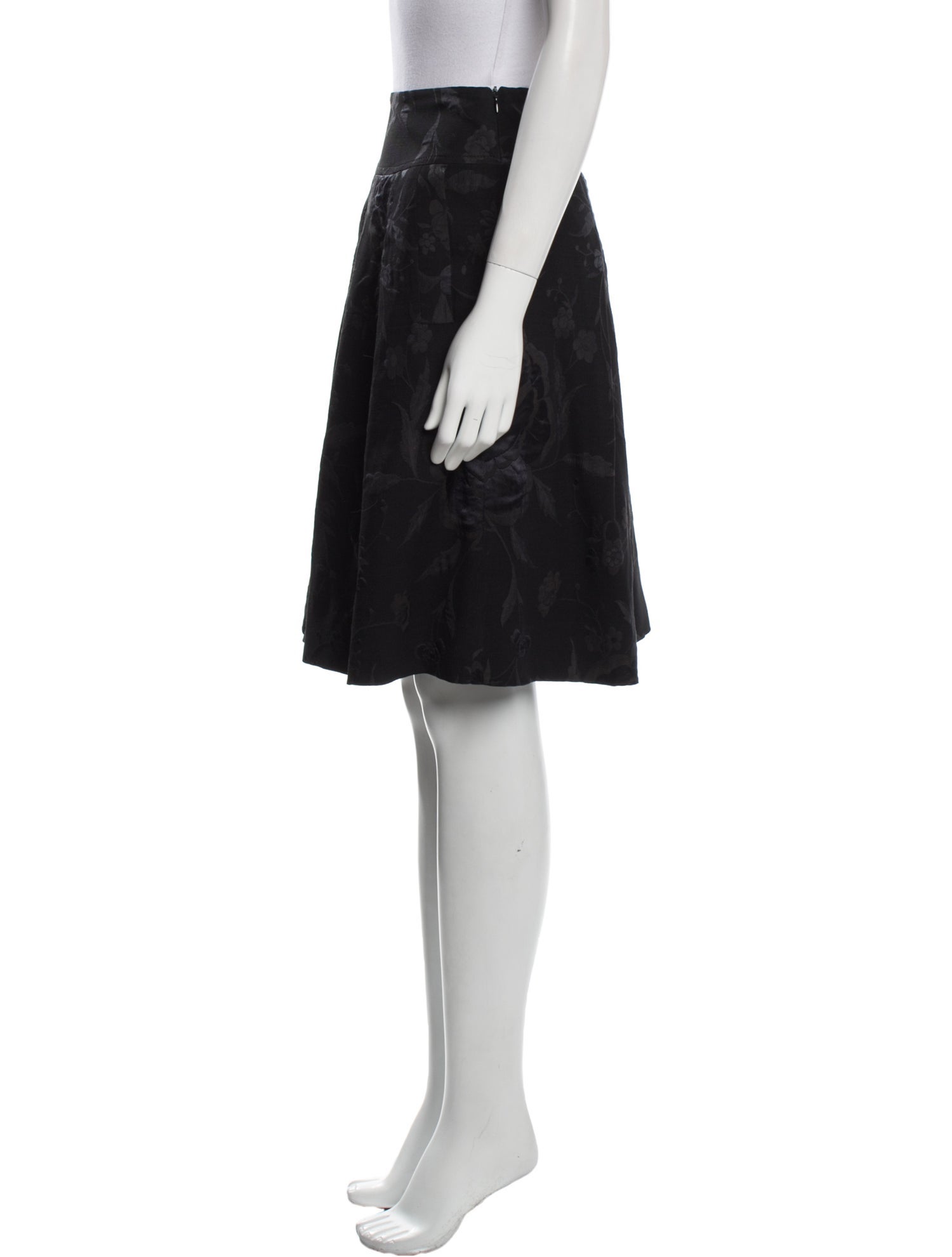Piazza Sempione Wool Knee-Length Skirt