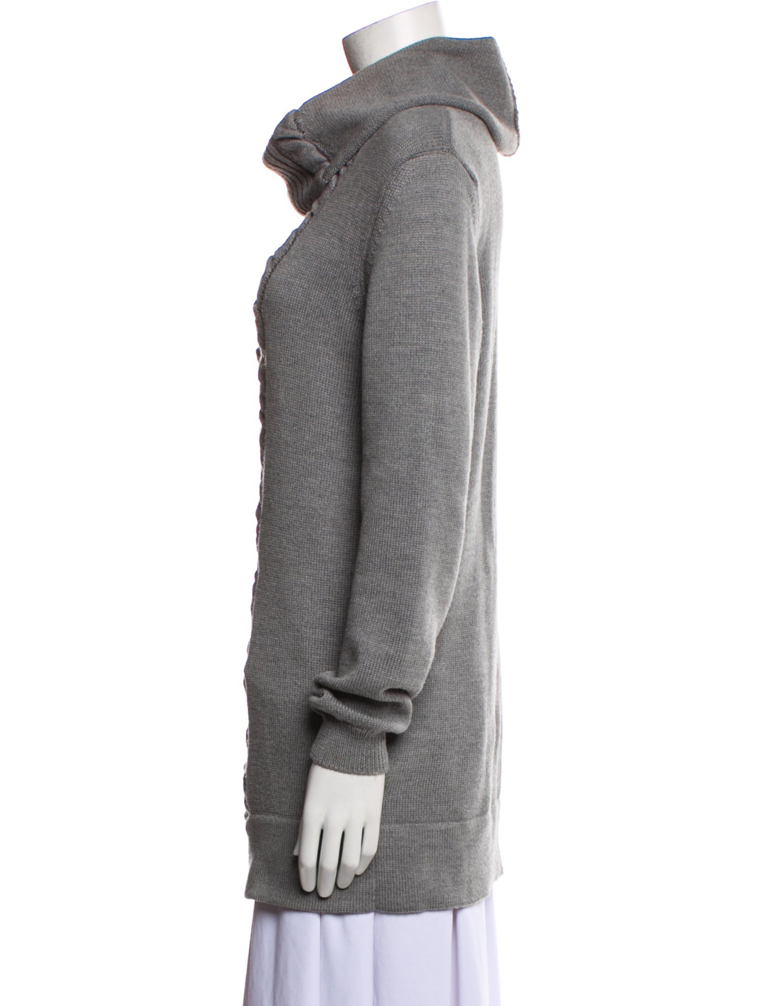 Piazza Sempione Wool Cowl Neck Sweater