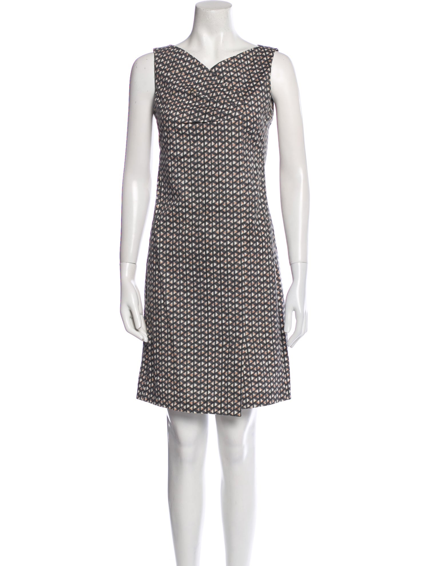Piazza Sempione Polka Dot Print Mini Dress
