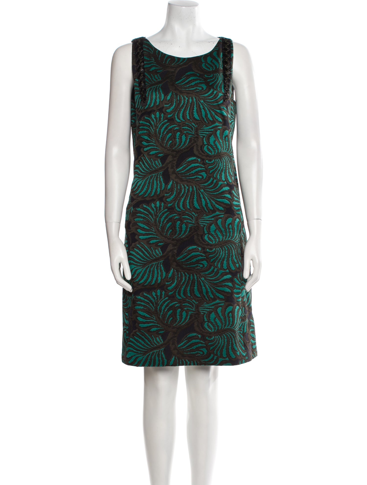 Piazza Sempione Printed Knee-Length Dress
