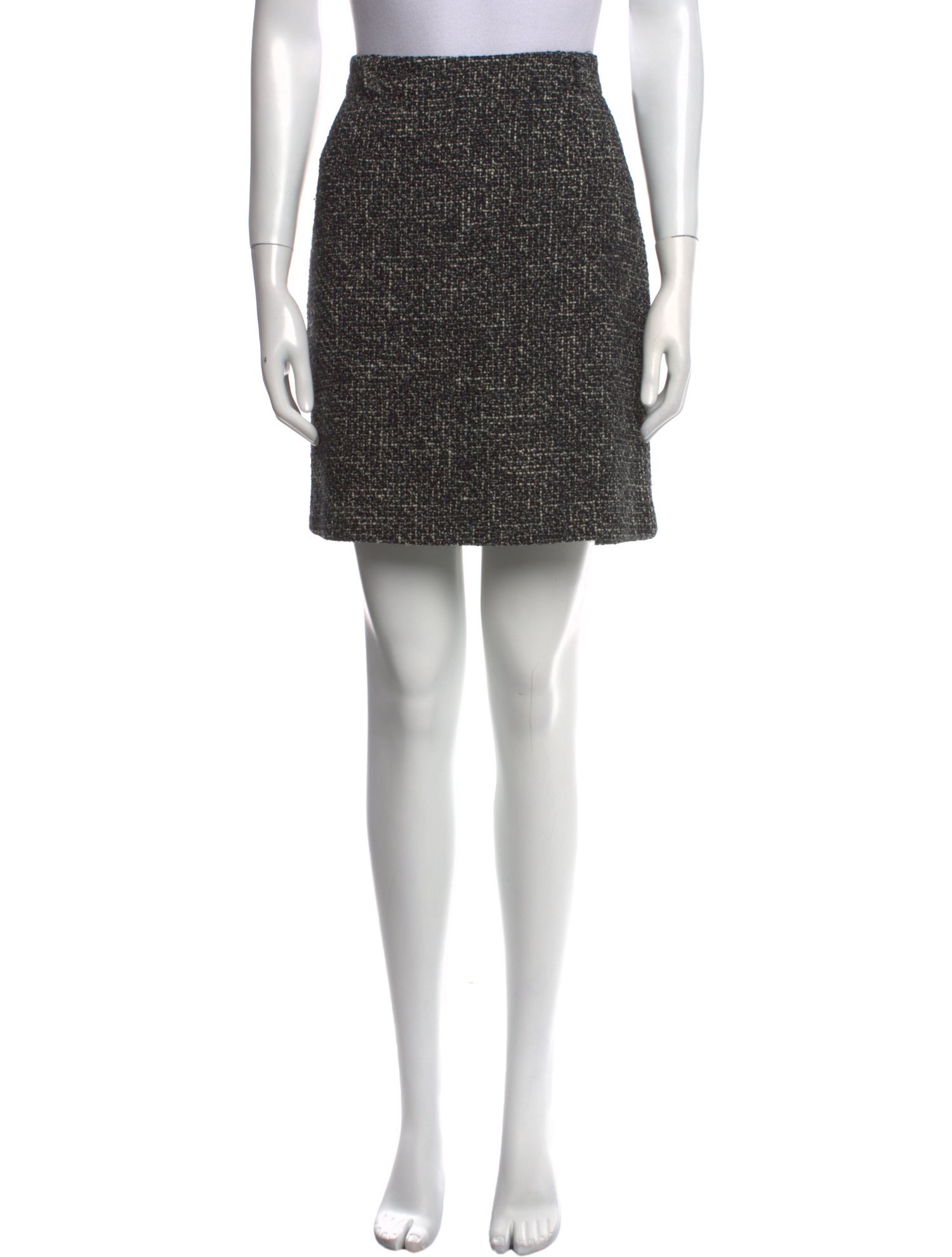 Piazza Sempione Virgin Wool Mini Skirt