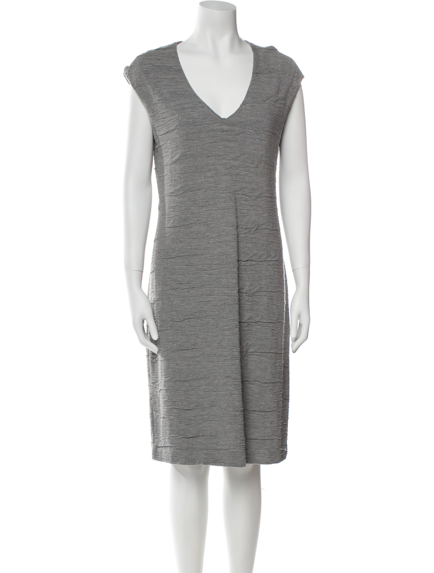 Piazza Sempione Virgin Wool Knee-Length Dress