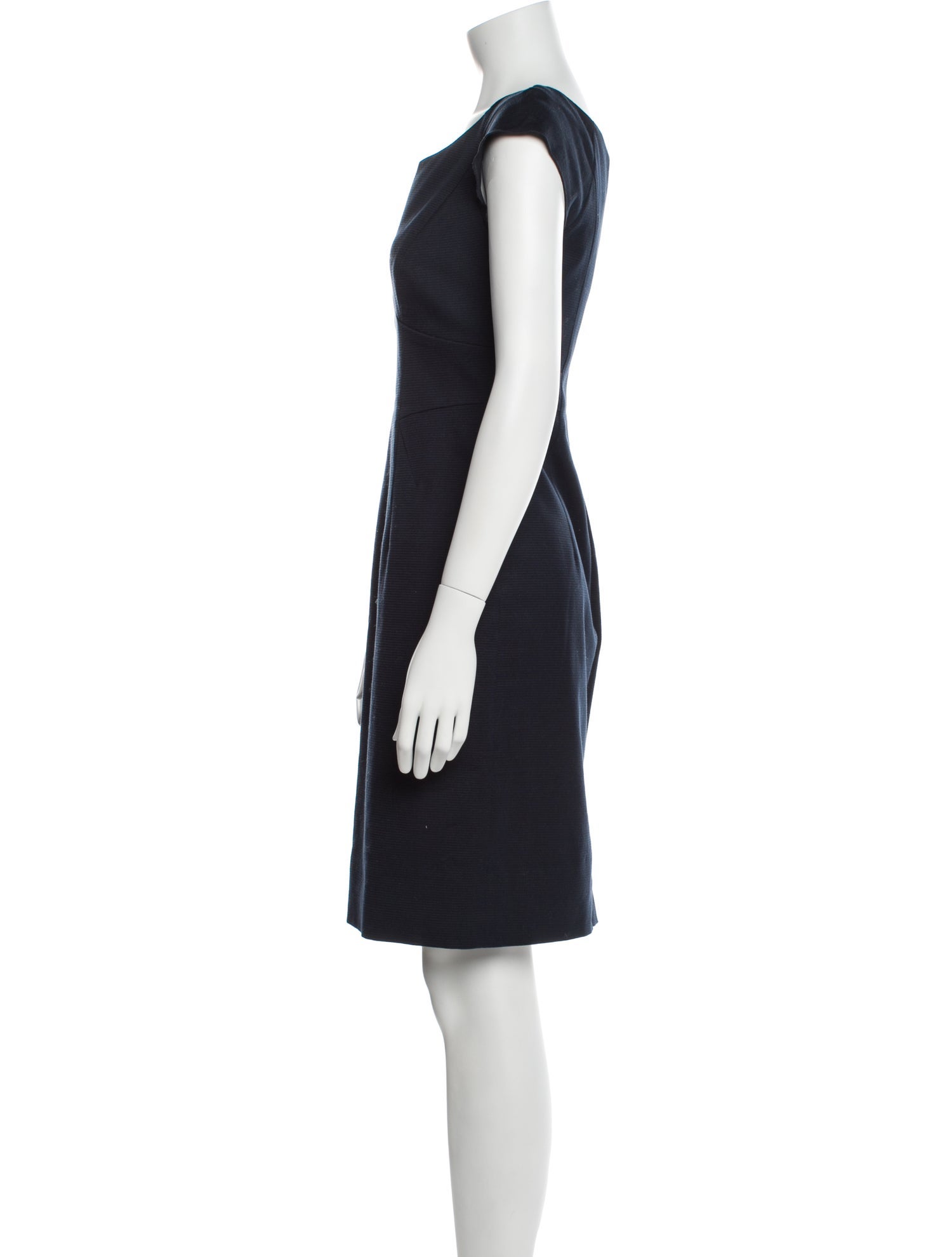 Piazza Sempione V-Neck Knee-Length Dress