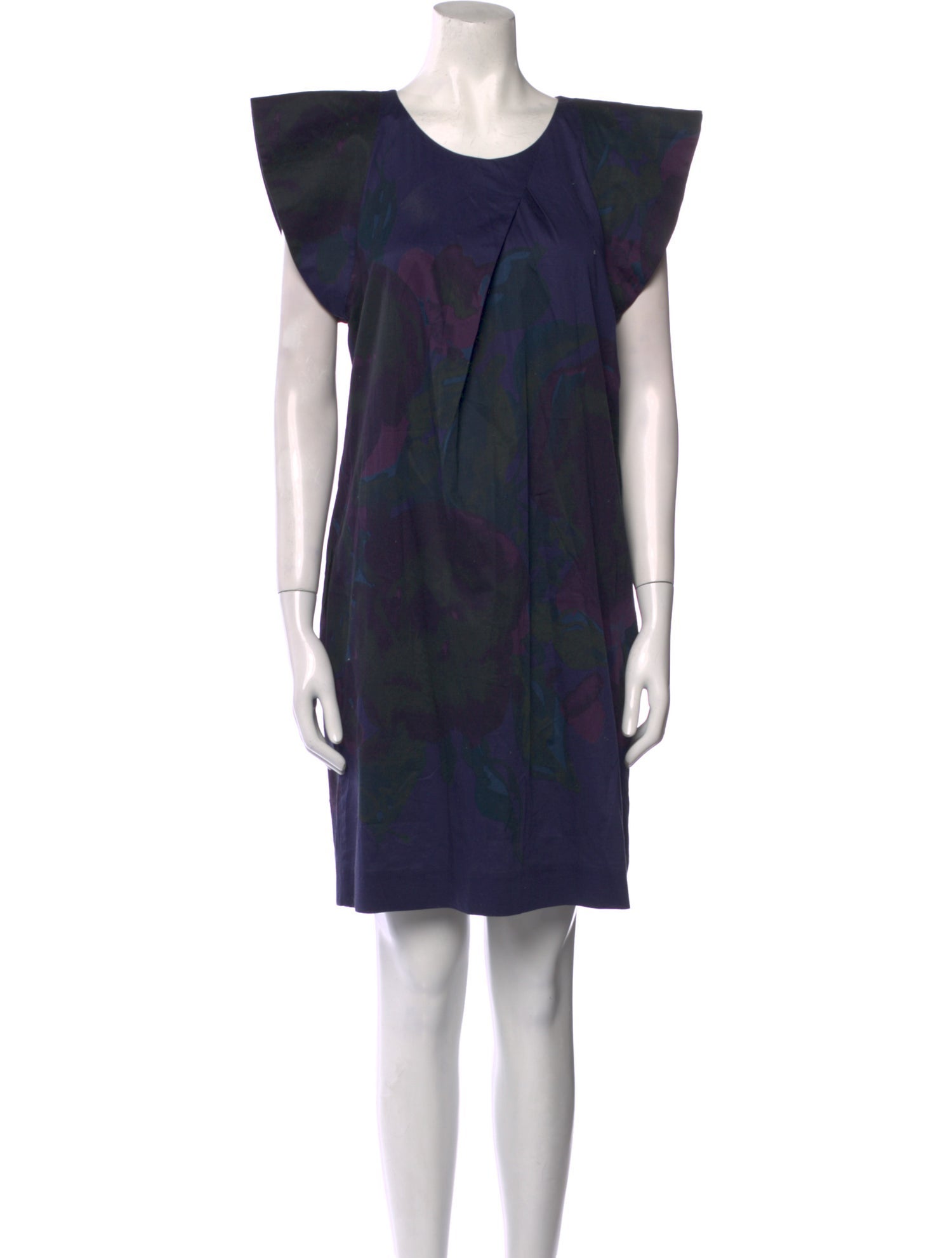 Piazza Sempione Printed Mini Dress