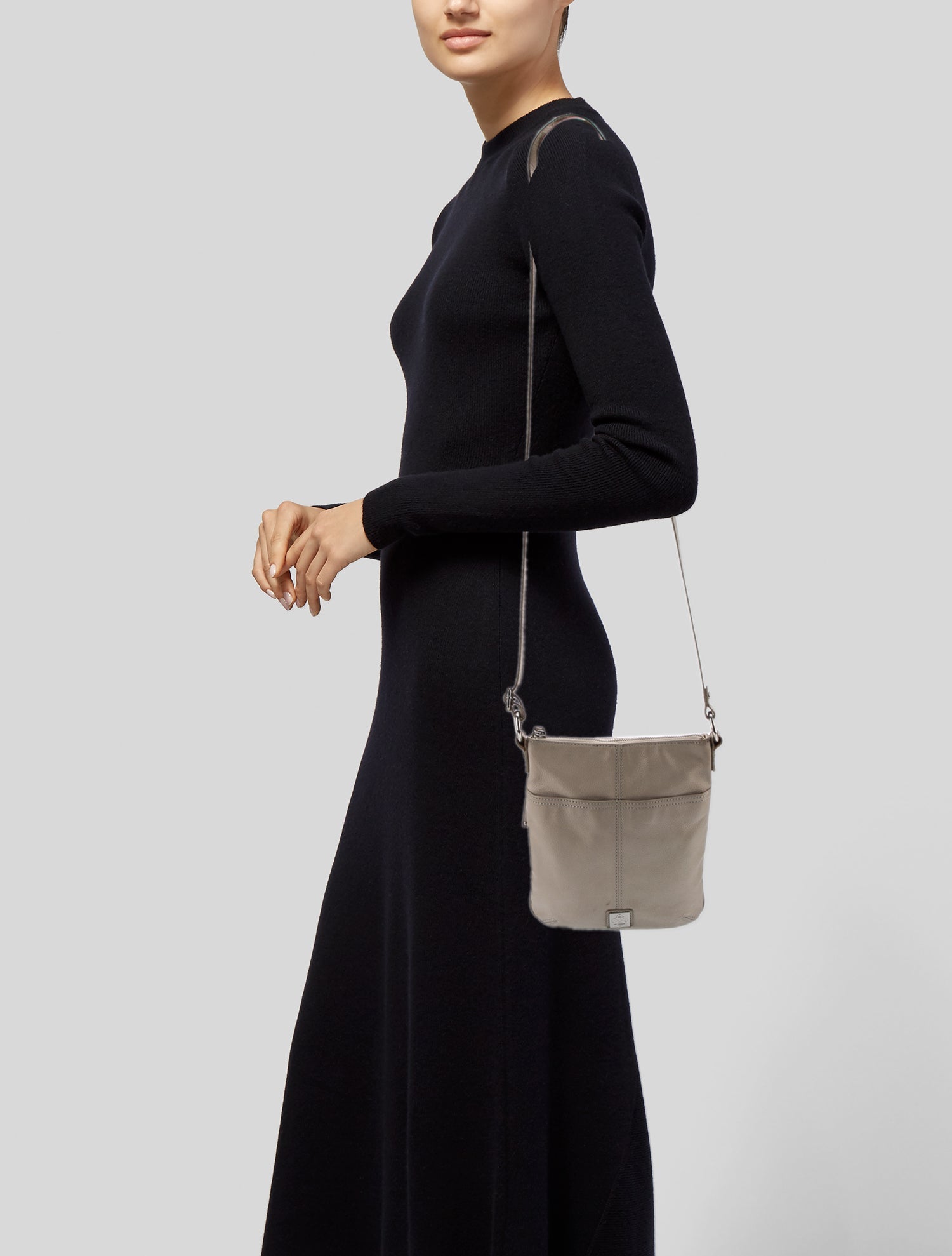 Piazza Sempione Leather Crossbody Bag