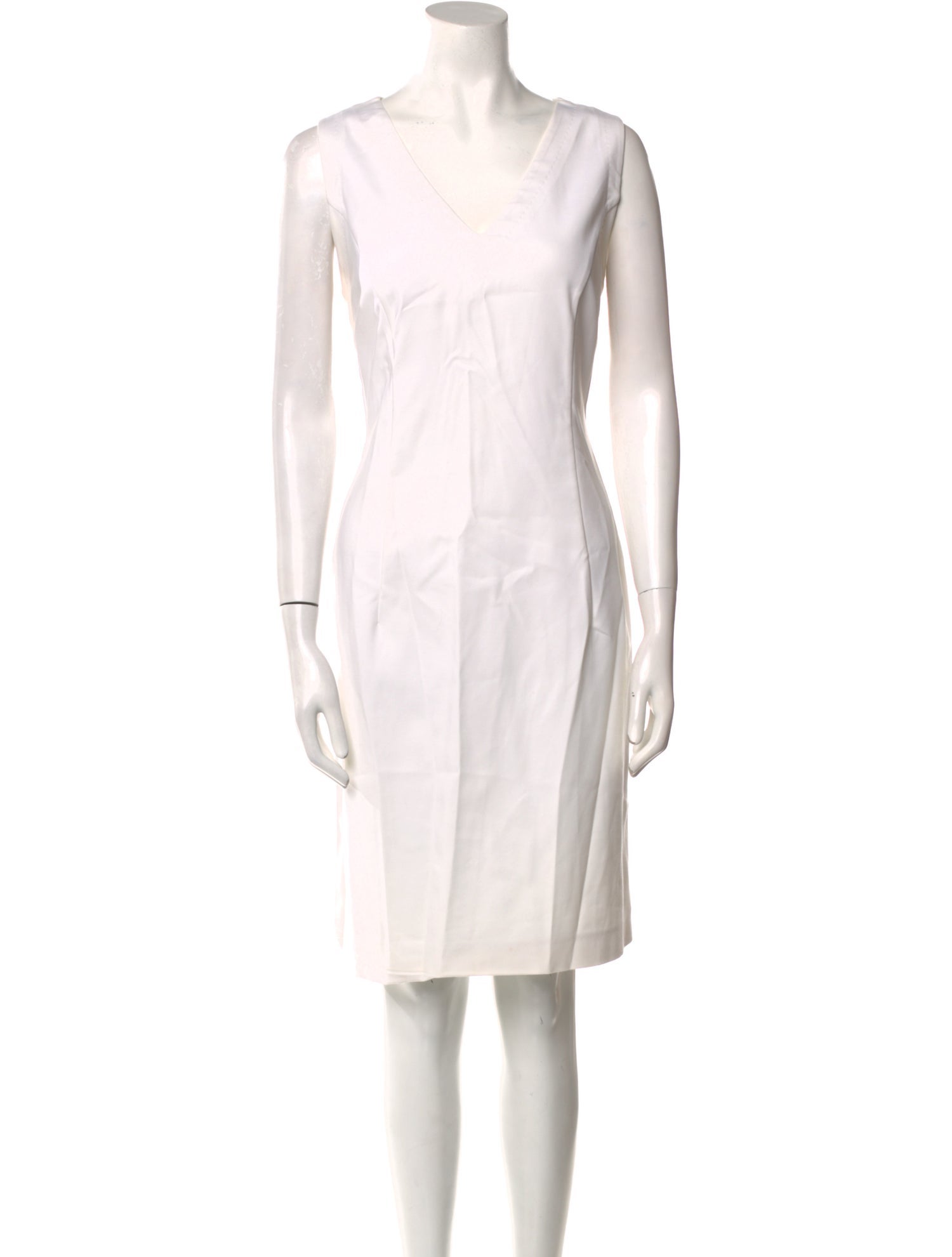 Piazza Sempione V-Neck Knee-Length Dress