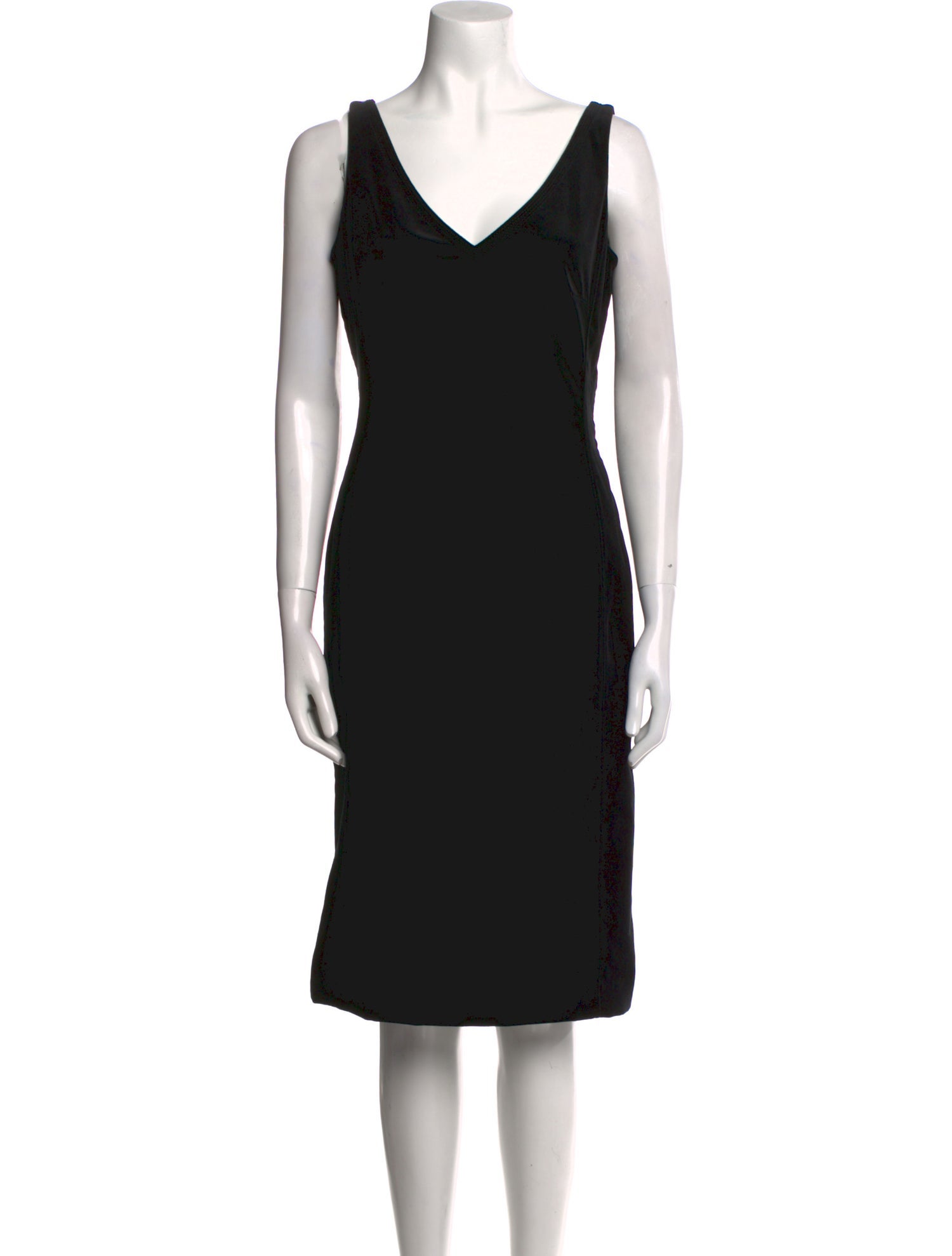 Piazza Sempione V-Neck Knee-Length Dress w/ Tags